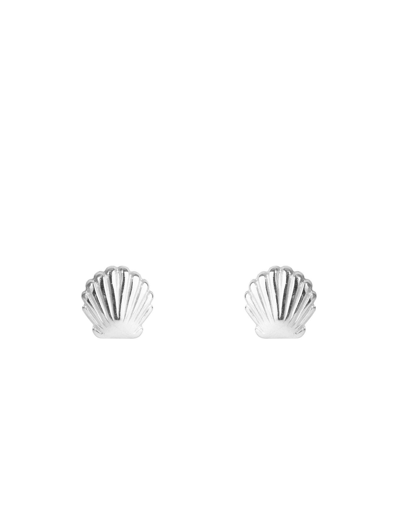 Image 3 of 5 of The Love Collection Waterproof Stainless Steel Shell Studs