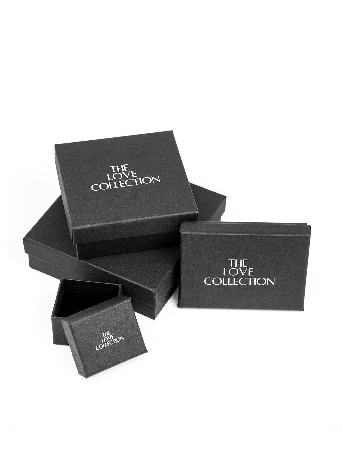 Image 5 of 5 of The Love Collection Sterling Silver hibiscus Flower studs