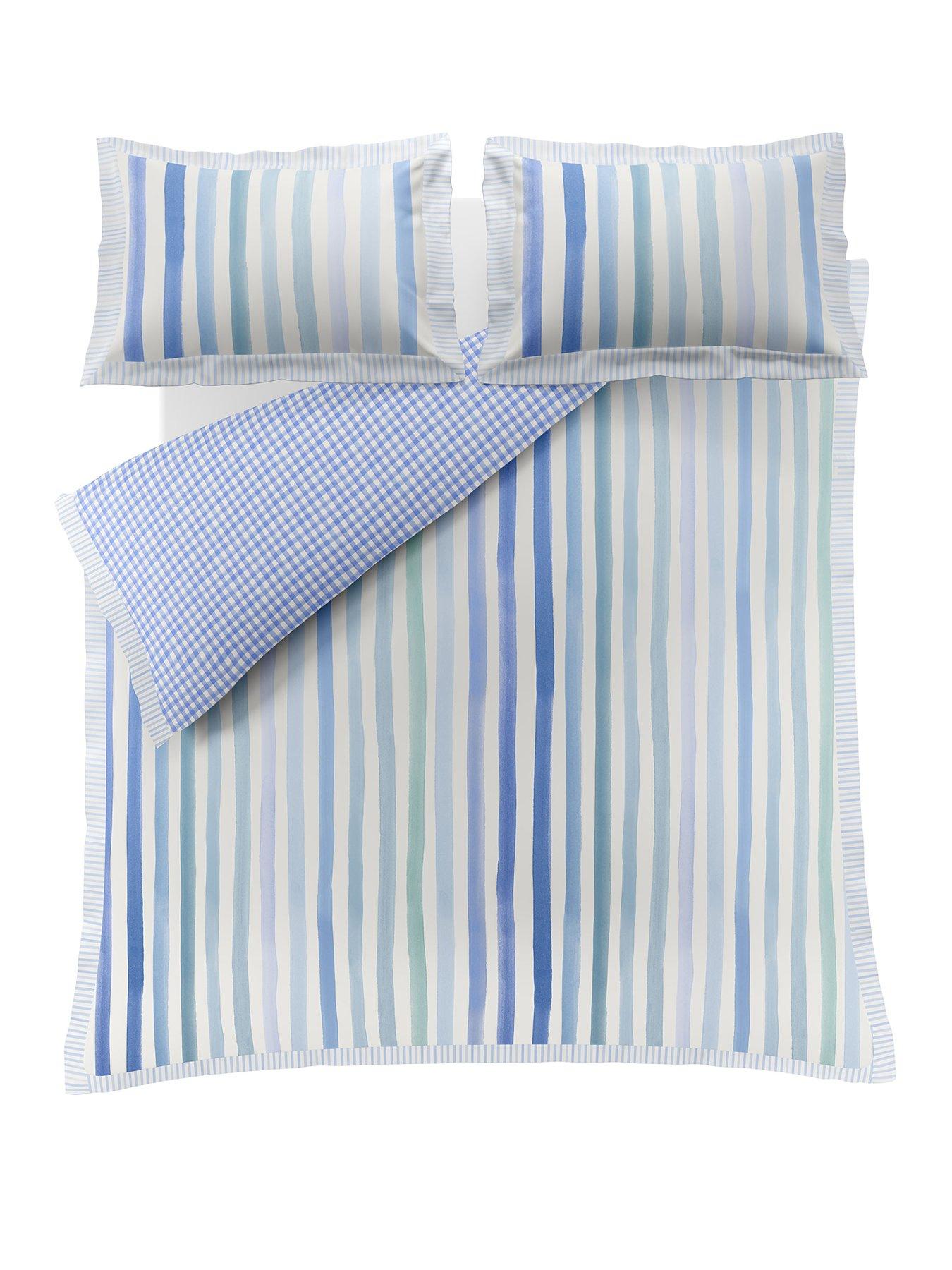 bluebellgray-sunday-stripe-100-cotton-blue-quilt-setstillFront