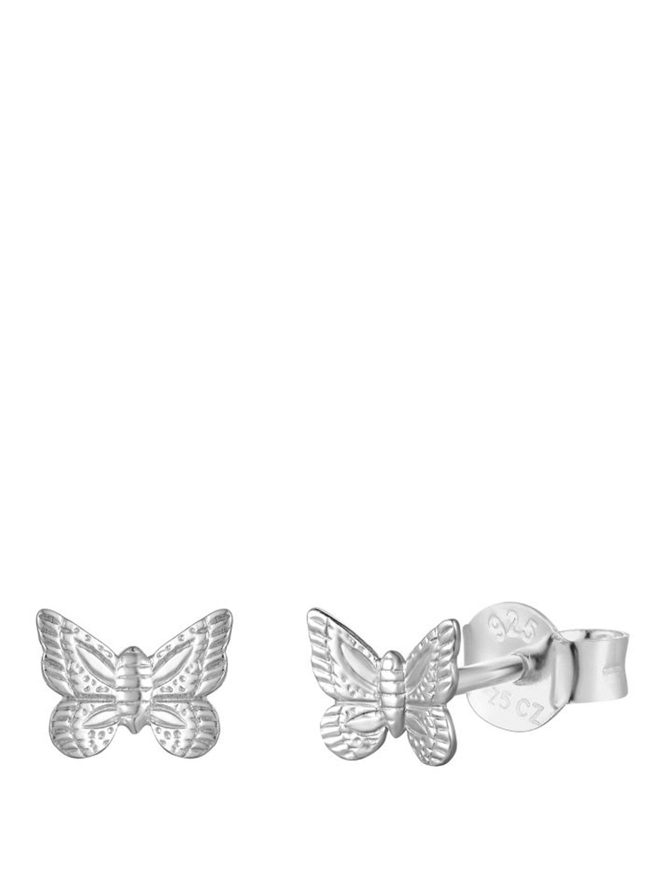 the-love-collection-sterling-silver-butterfly-stud-earrings-in-a-butterfly-box
