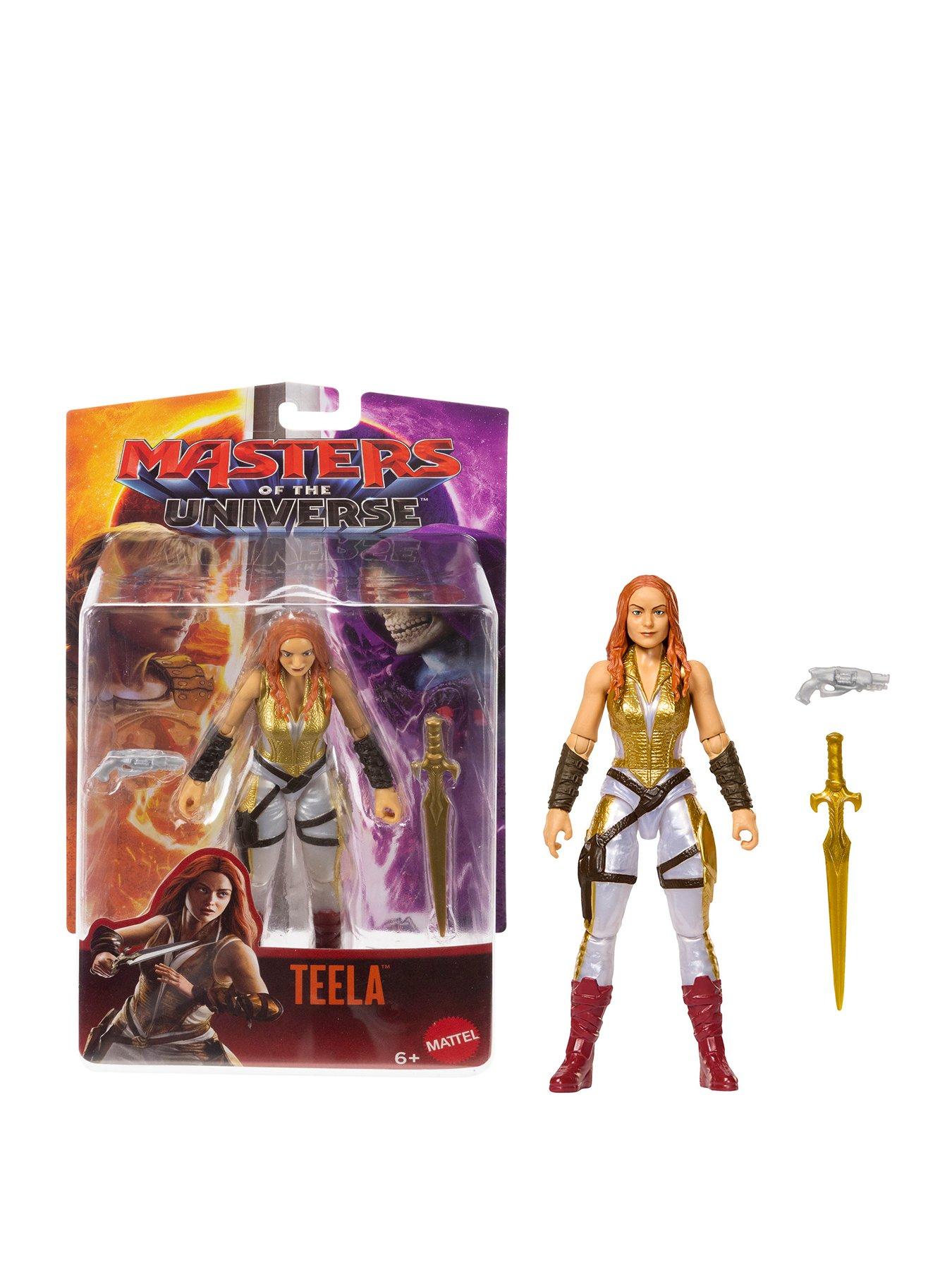 Image 1 of 5 of Masters Of The Universe Teela 5.5 Inch Action Figure Heroine Toy &amp; Sword, Camila Mendes - 2026 movie