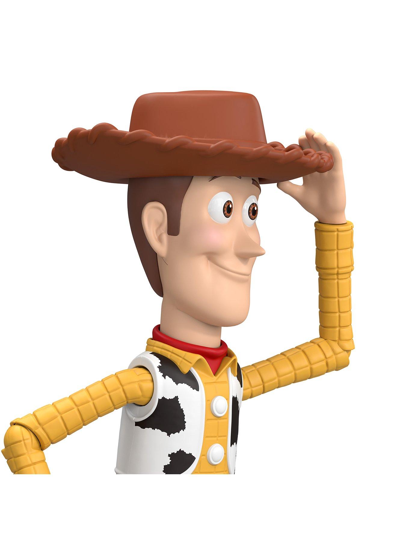 Image 4 of 7 of Disney Pixar Toy Story 5&nbsp;Woody Action Figure 9.2 Inch Tall Sheriff, 14 Posable Joints, Play scale