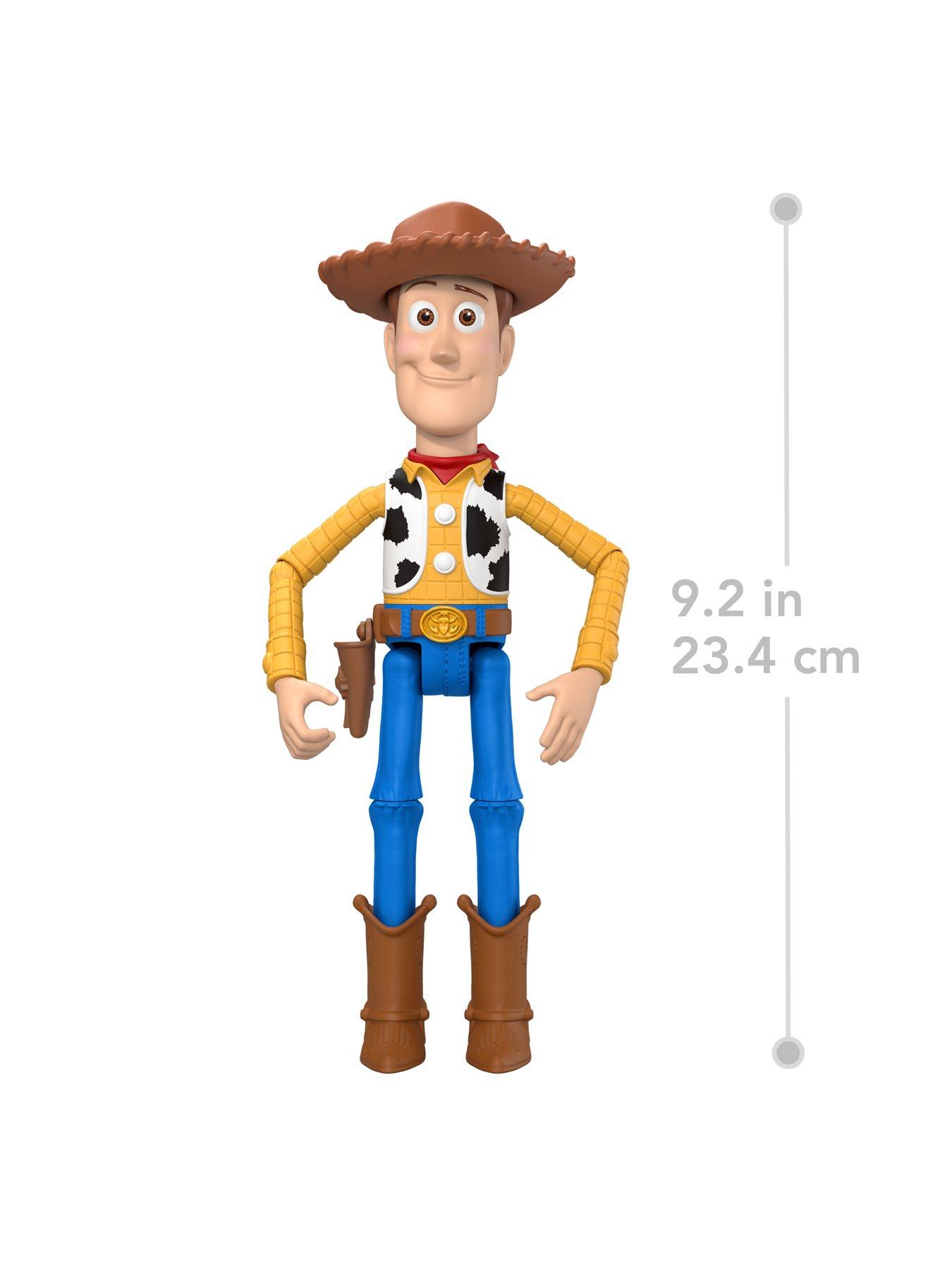 Image 6 of 7 of Disney Pixar Toy Story 5&nbsp;Woody Action Figure 9.2 Inch Tall Sheriff, 14 Posable Joints, Play scale