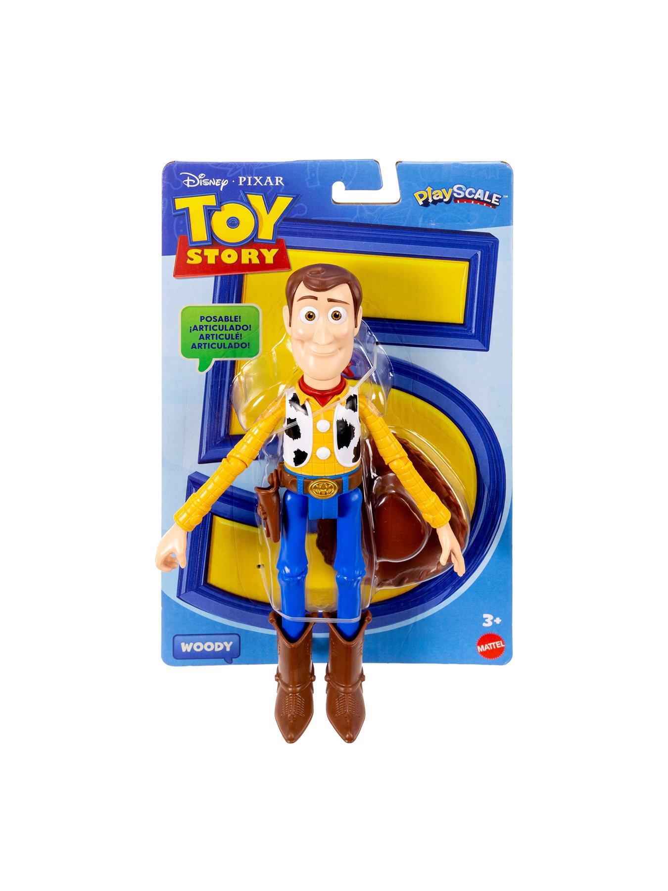 Image 7 of 7 of Disney Pixar Toy Story 5&nbsp;Woody Action Figure 9.2 Inch Tall Sheriff, 14 Posable Joints, Play scale