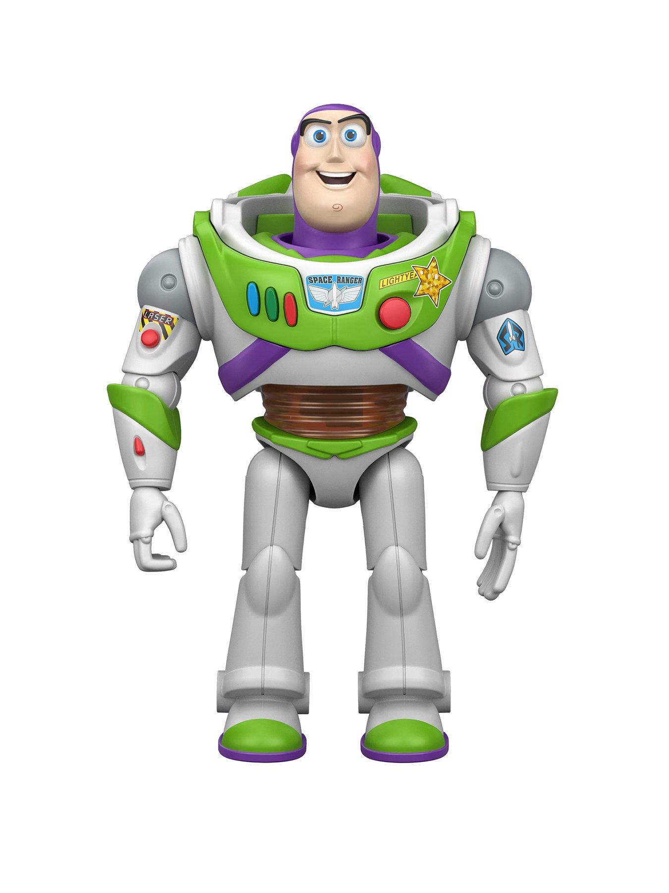 Disney Pixar Toy Story 5 Interactables Figure, Buzz Lightyear 7-Inch Playscale, Movie Phrases & Converses With Other Characters In Line in One Colour