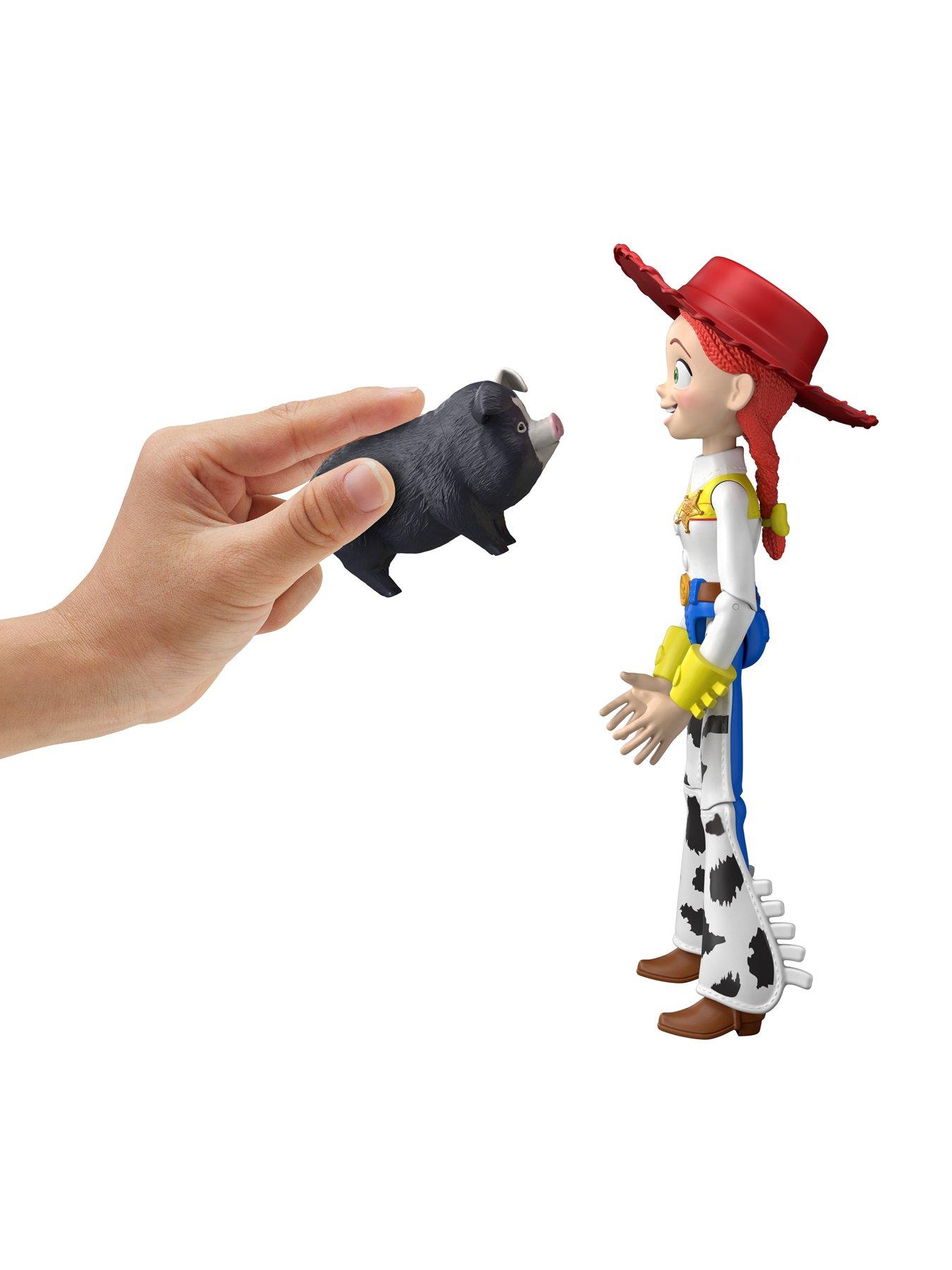 Image 4 of 7 of Disney Pixar Toy Story 5 Critter Talk Jessie, 12-inch Action Figure Toy &amp; JD Pig, 35 Sounds