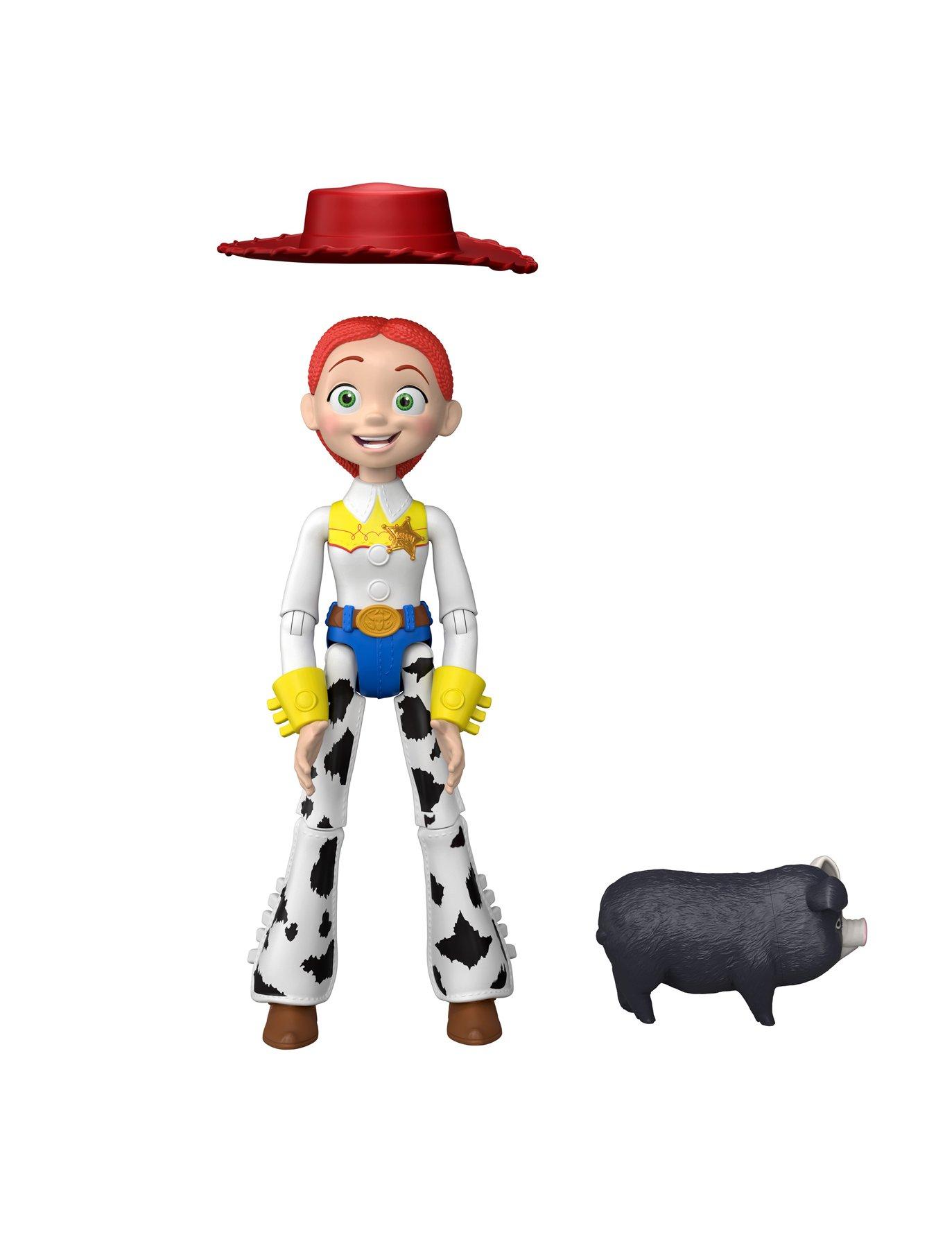 Image 6 of 7 of Disney Pixar Toy Story 5 Critter Talk Jessie, 12-inch Action Figure Toy &amp; JD Pig, 35 Sounds