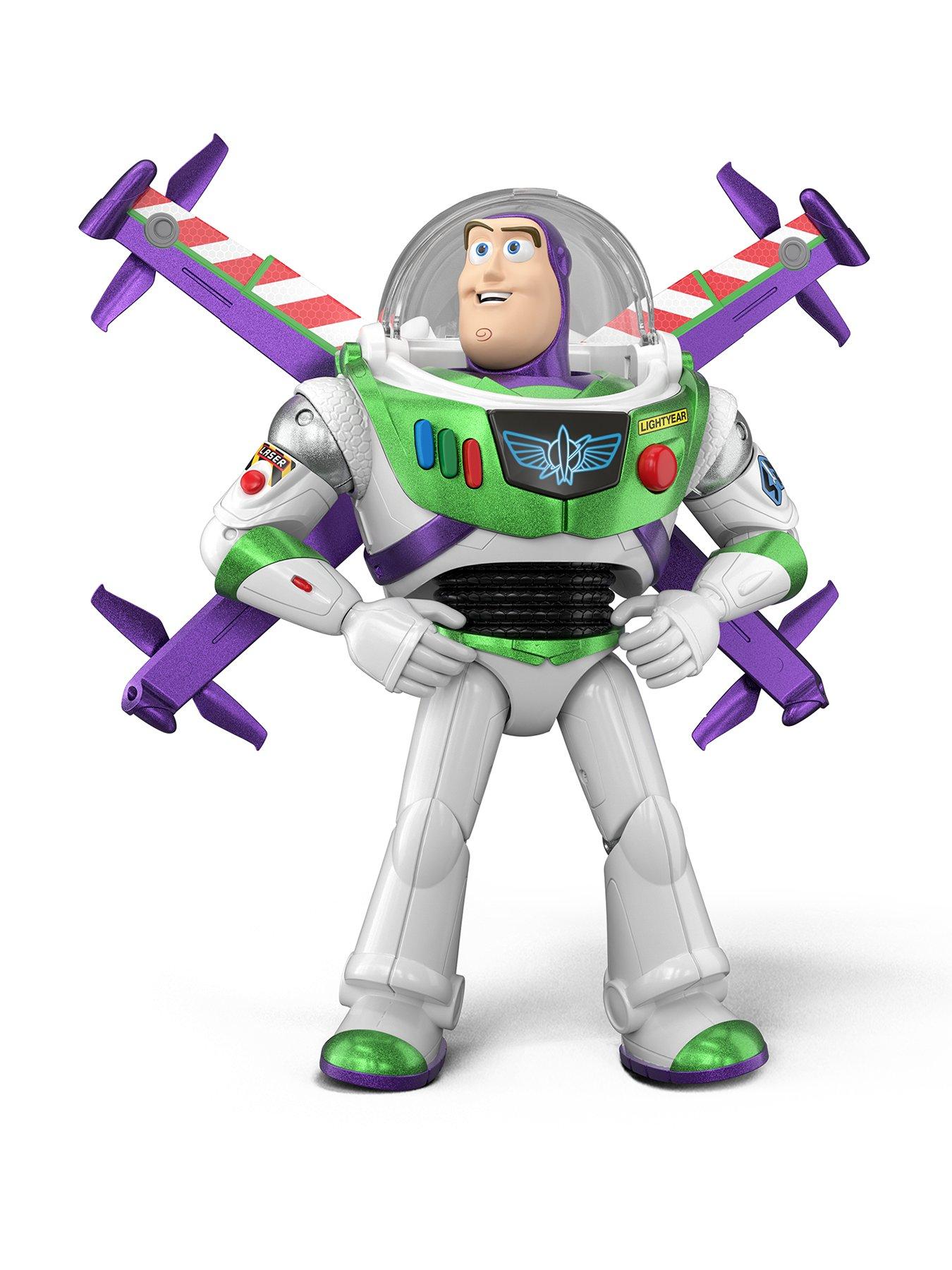 Disney Pixar Toy Story Pop-Up Wings Buzz Lightyear Action Figure in One Colour