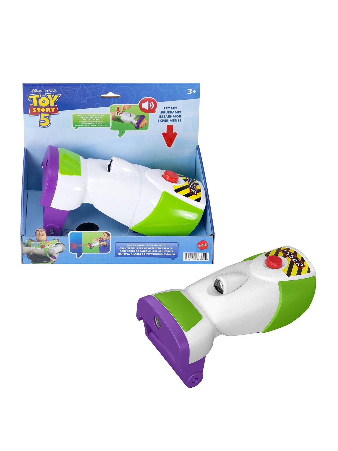 Disney Pixar Toy Story 5 Space Ranger Laser Gauntlet, Buzz Lightyear Roleplay with 35+ Lights and Sounds