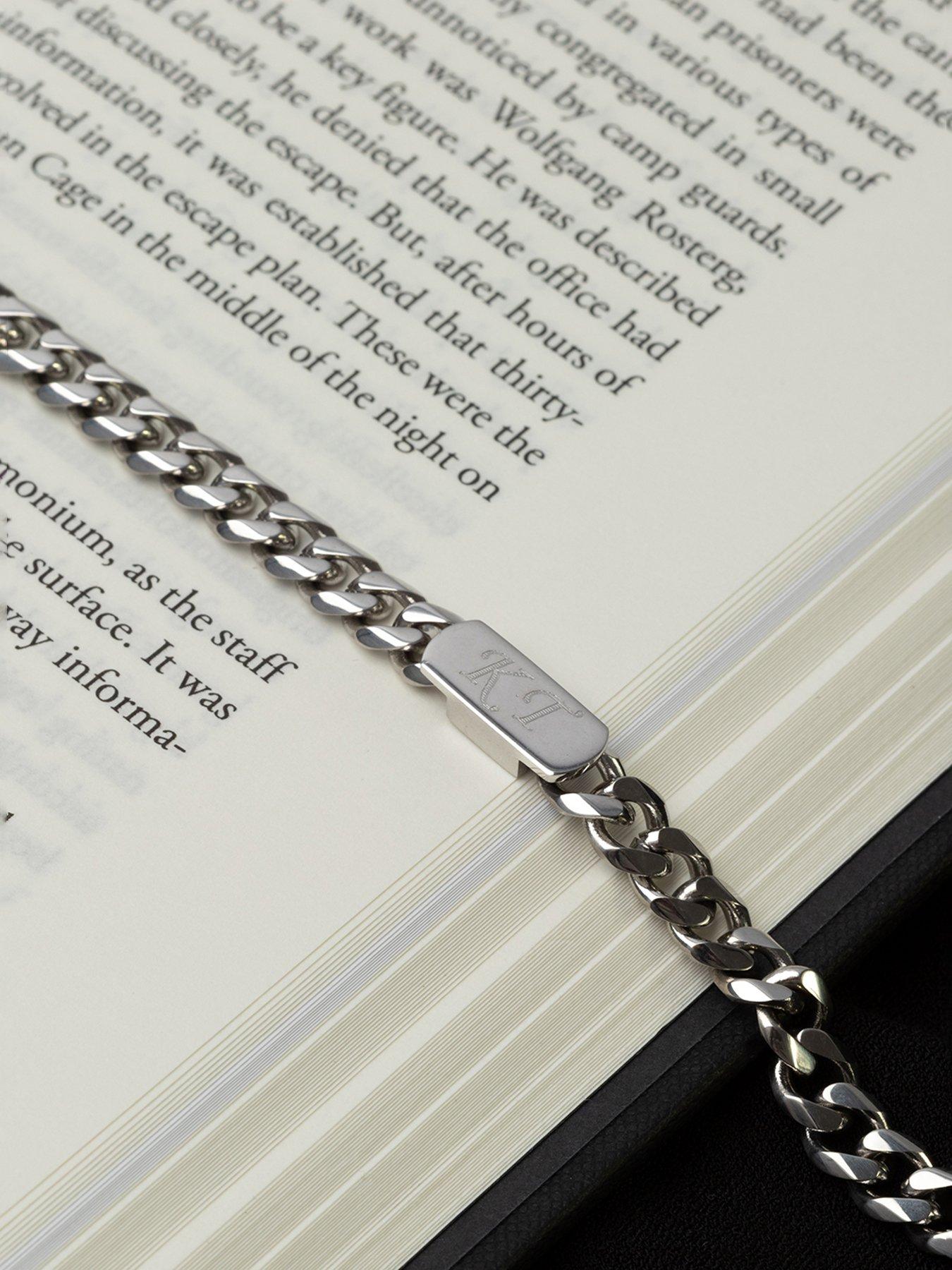 the-love-collection-gents-curb-adjustable-personalised-braceletback