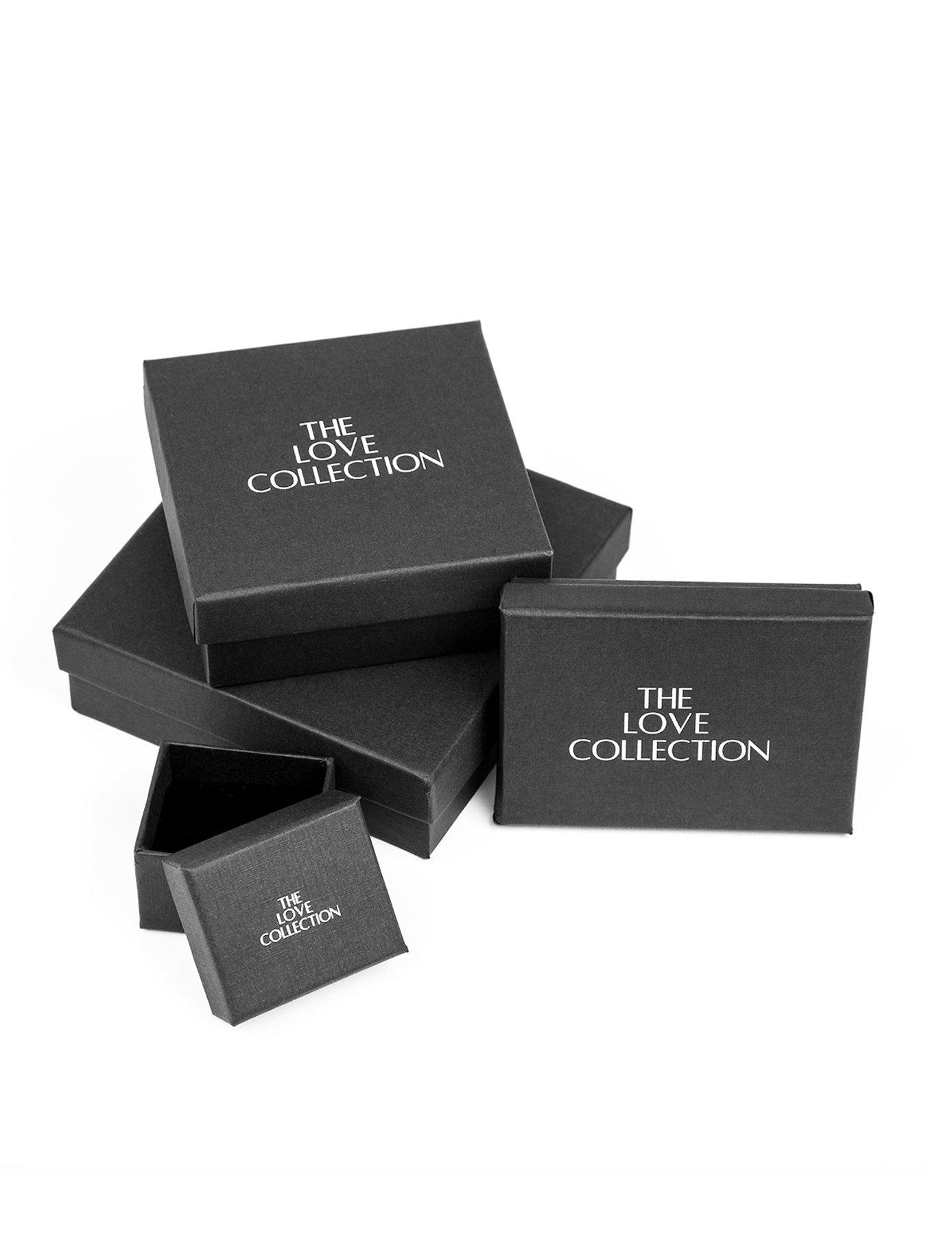 the-love-collection-gold-plated-sterling-silver-emerald-cut-ombre-ruby-cz-rub-over-stud-setdetail