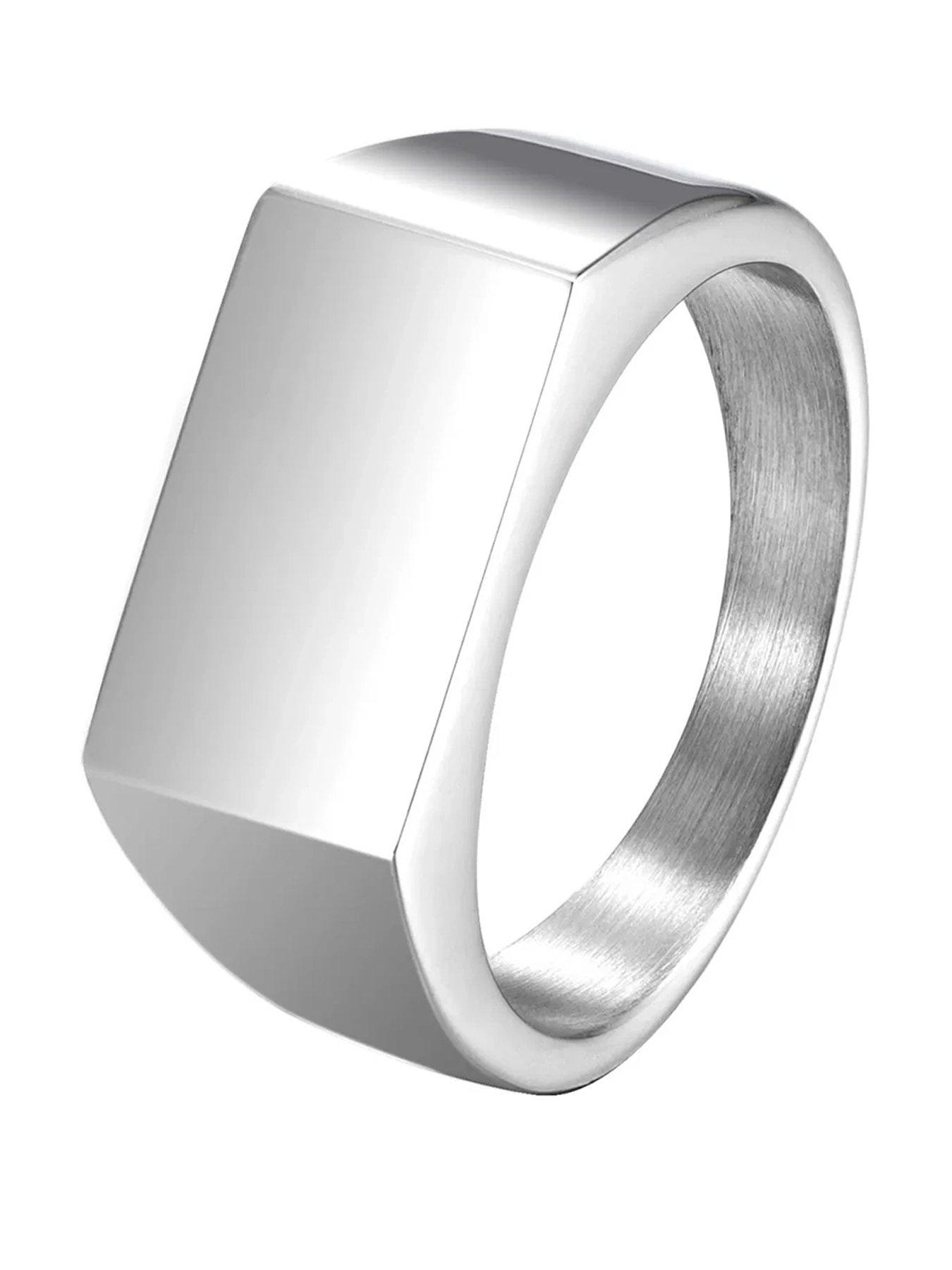 the-love-collection-mens-personalised-large-signet-ringfront
