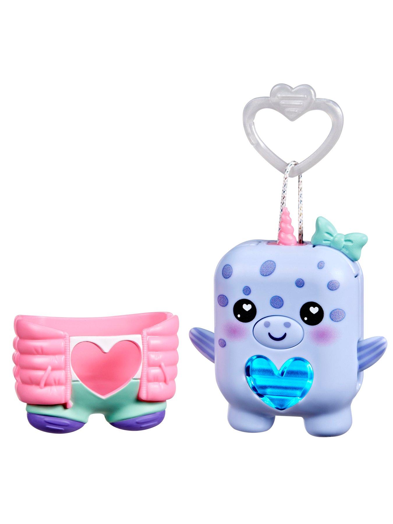 Image 3 of 6 of NANO-MAL BASE AND OUTFIT BLUE NARWHAL