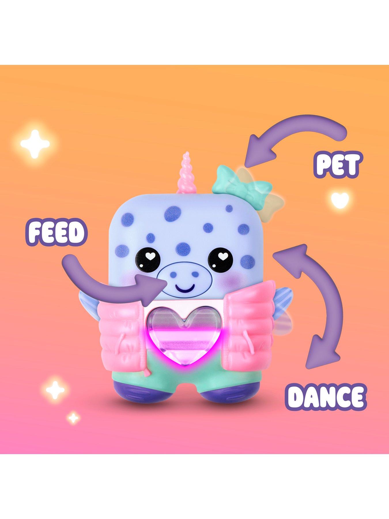 Image 5 of 6 of NANO-MAL BASE AND OUTFIT BLUE NARWHAL