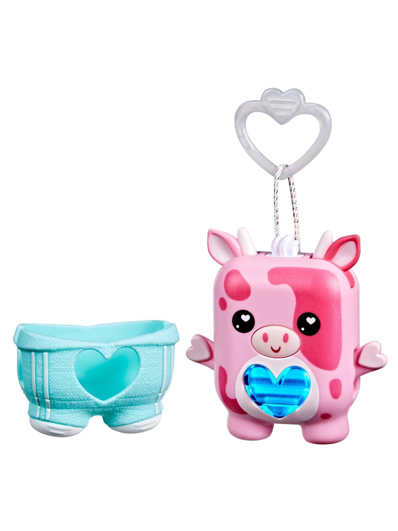 Image 3 of 6 of NANO-MAL BASE AND OUTFIT STRAWBERRY COW