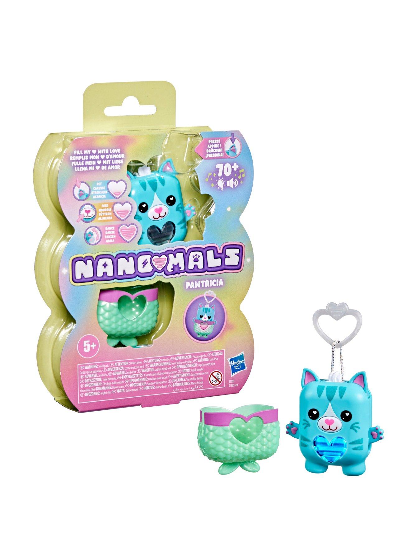 Image 2 of 6 of NANO-MAL BASE AND OUTFIT BLUE KITTY