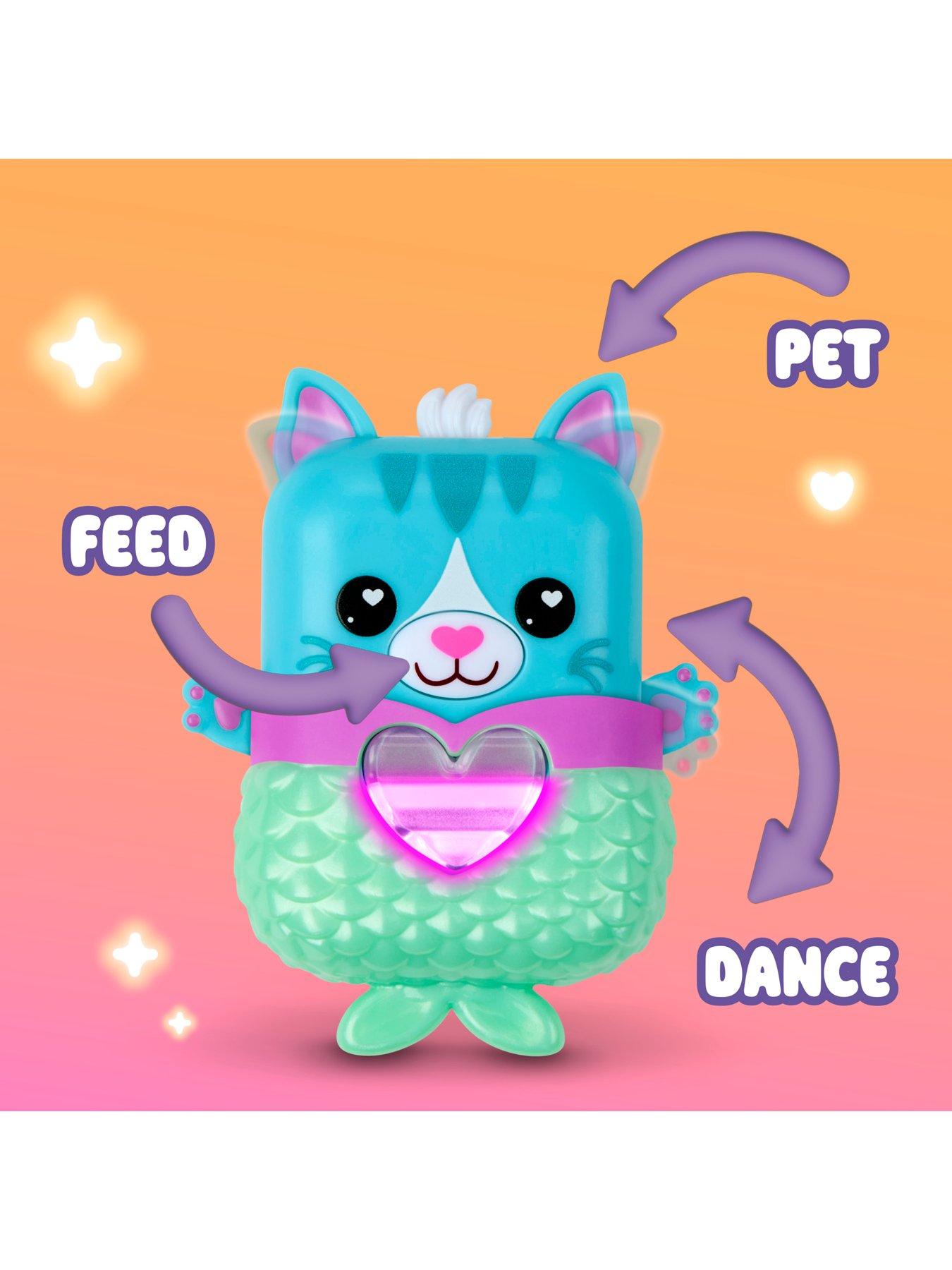 Image 6 of 6 of NANO-MAL BASE AND OUTFIT BLUE KITTY