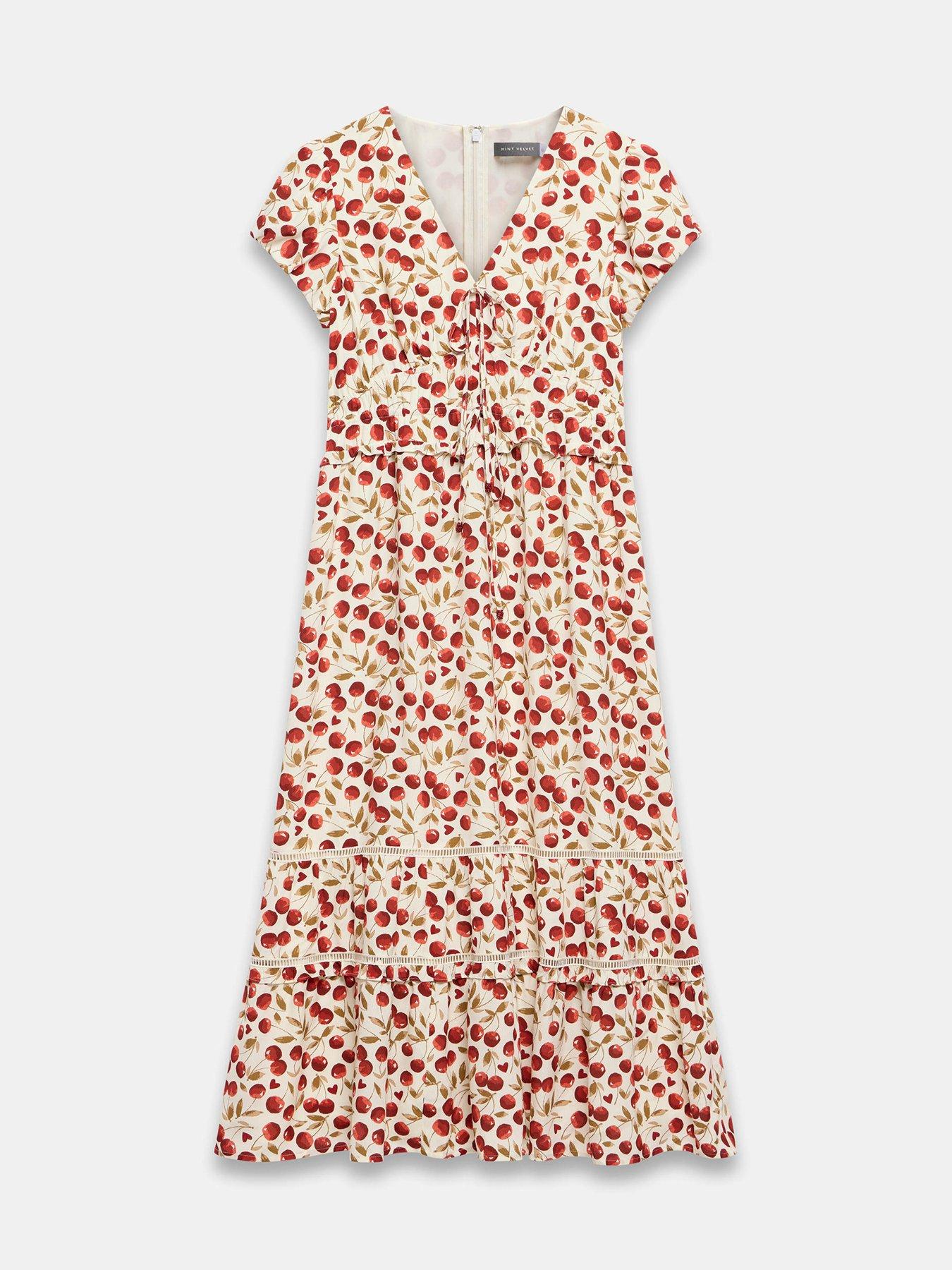 mint-velvet-cherry-print-midi-dressdetail