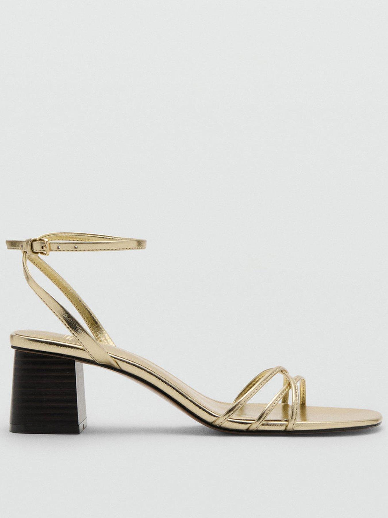 mango-block-heeled-sandals-goldfront