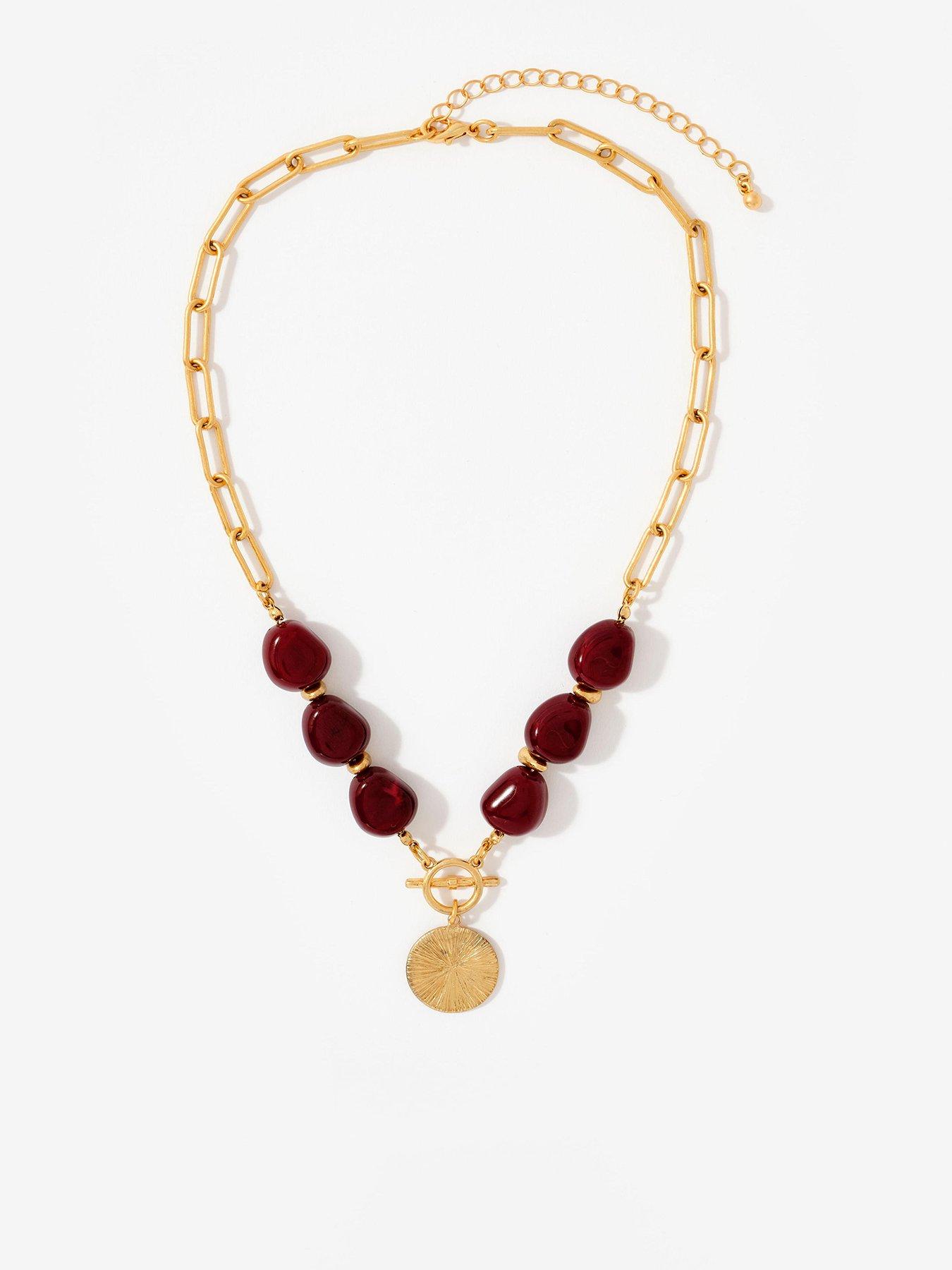 mint-velvet-resin-beaded-coin-necklacefront