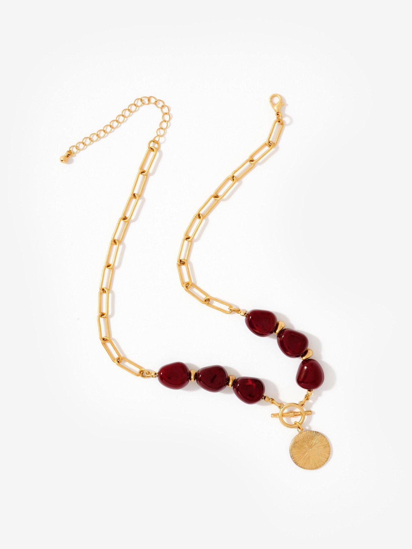 mint-velvet-resin-beaded-coin-necklaceoutfit