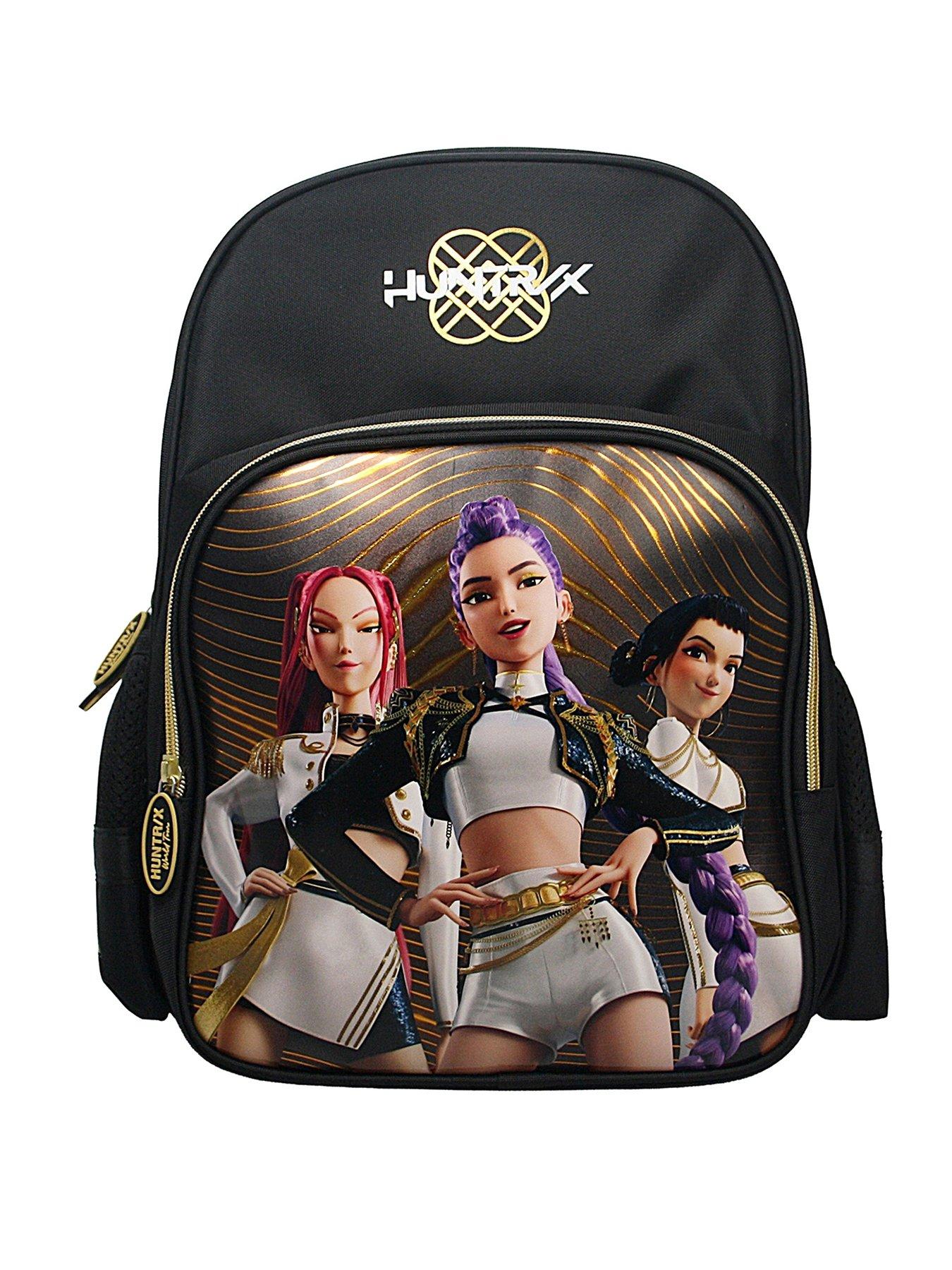 Image 1 of 4 of K-Pop Demon Hunters Kpop Demon Hunters Backpack Black