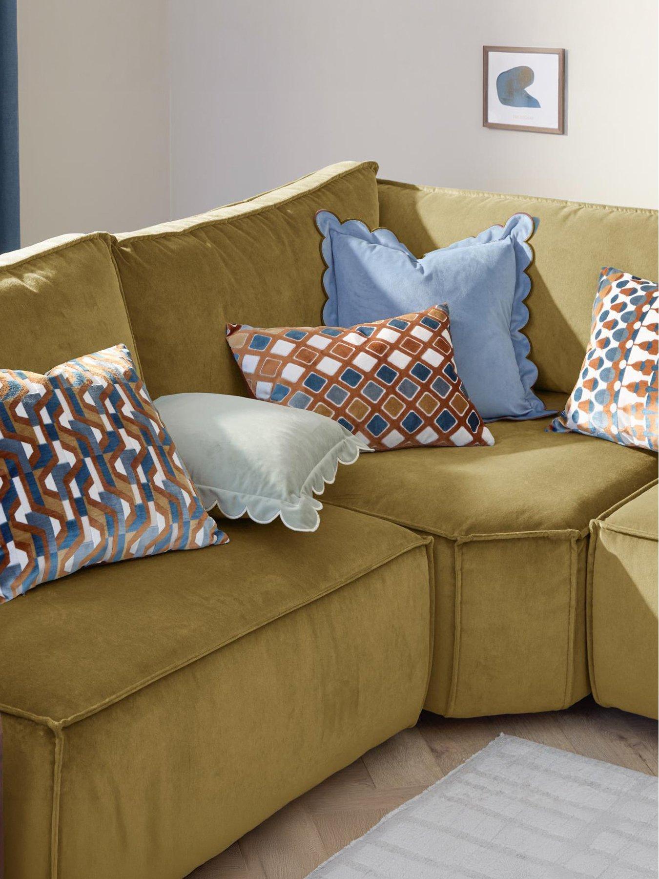 Image 6 of 6 of Furn Metro Abstract 40X60 Polyester Cushion Multi