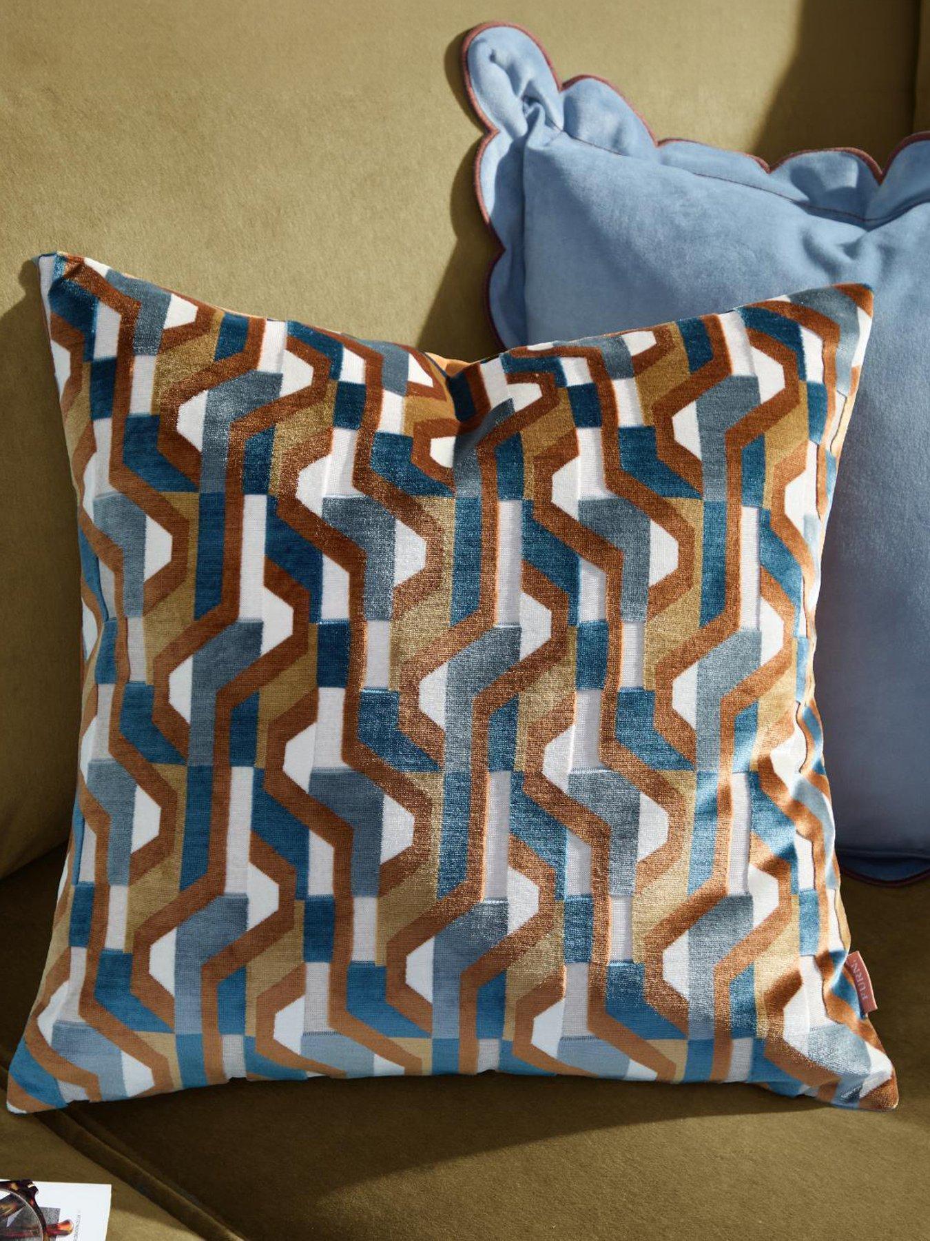 Furn Metro Prism 45X45 Polyester Cushion Multi