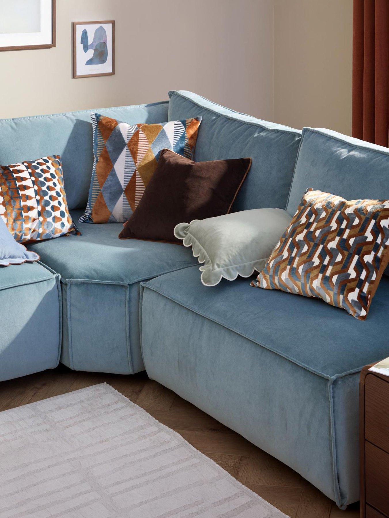 Image 6 of 6 of Furn Metro Prism 45X45 Polyester Cushion Multi
