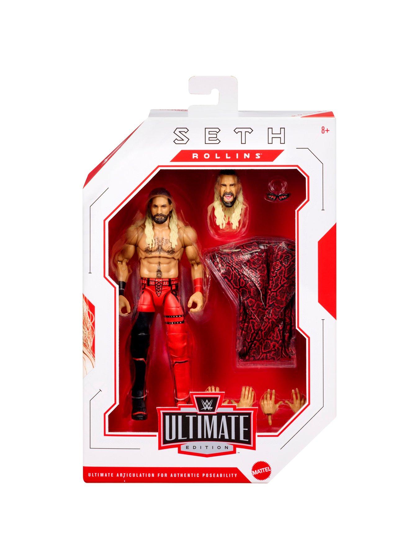 Image 6 of 7 of WWE WWE Ultimate Edition Seth Rollins Action Figure &amp; Accessories Set, Greatest Hits 6-inch Collectible