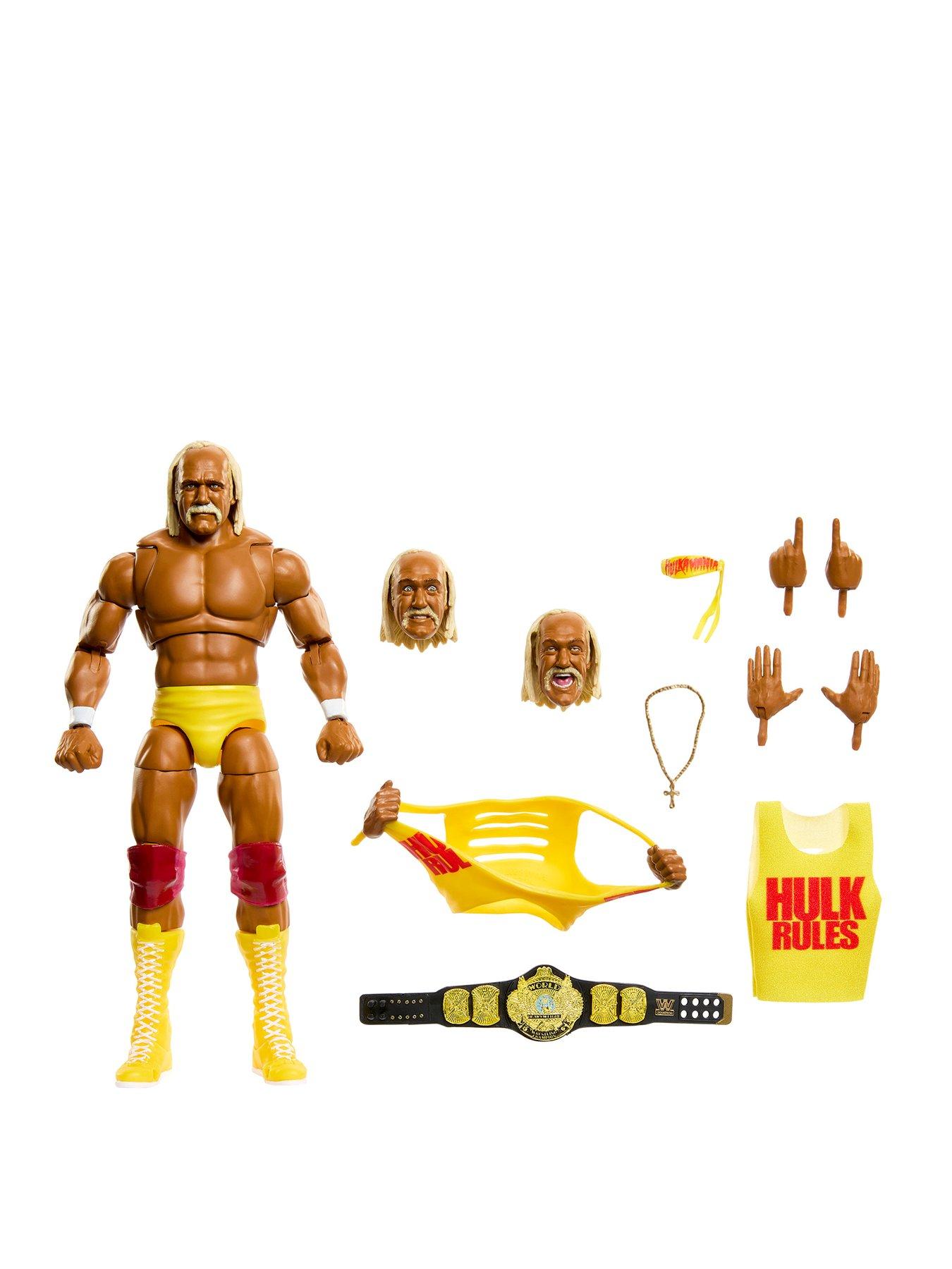 WWE WWE Ultimate Edition Hulk Hogan Action Figure  &  Accessories Set, 6-inch Collectible