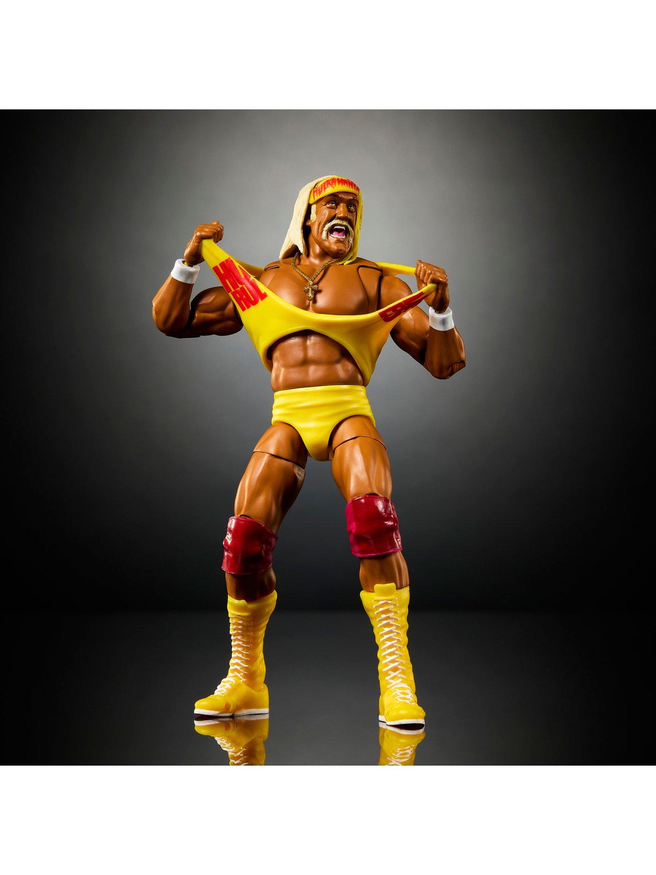 Image 2 of 7 of WWE WWE Ultimate Edition Hulk Hogan Action Figure &amp; Accessories Set, 6-inch Collectible