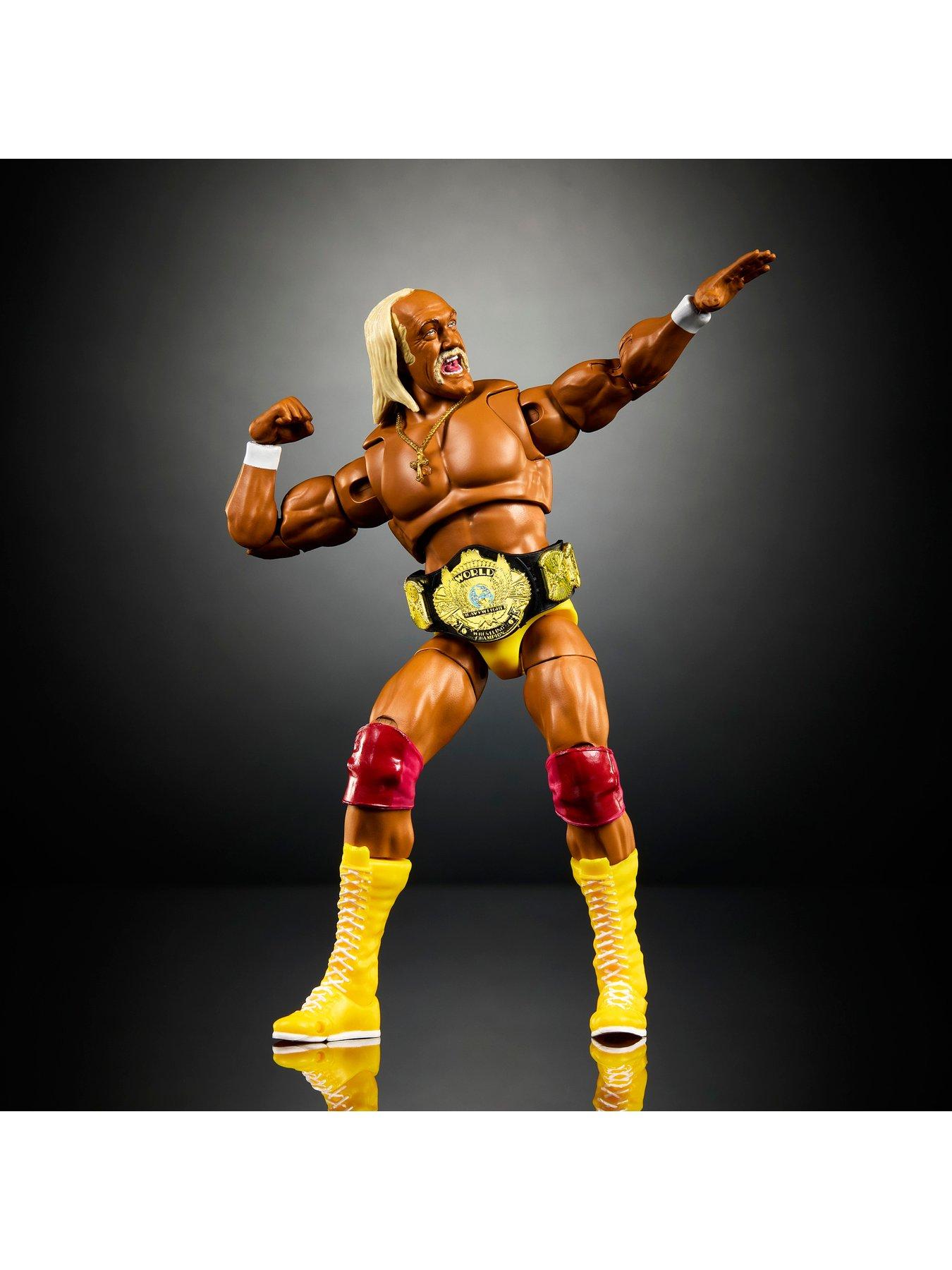 Image 3 of 7 of WWE WWE Ultimate Edition Hulk Hogan Action Figure &amp; Accessories Set, 6-inch Collectible
