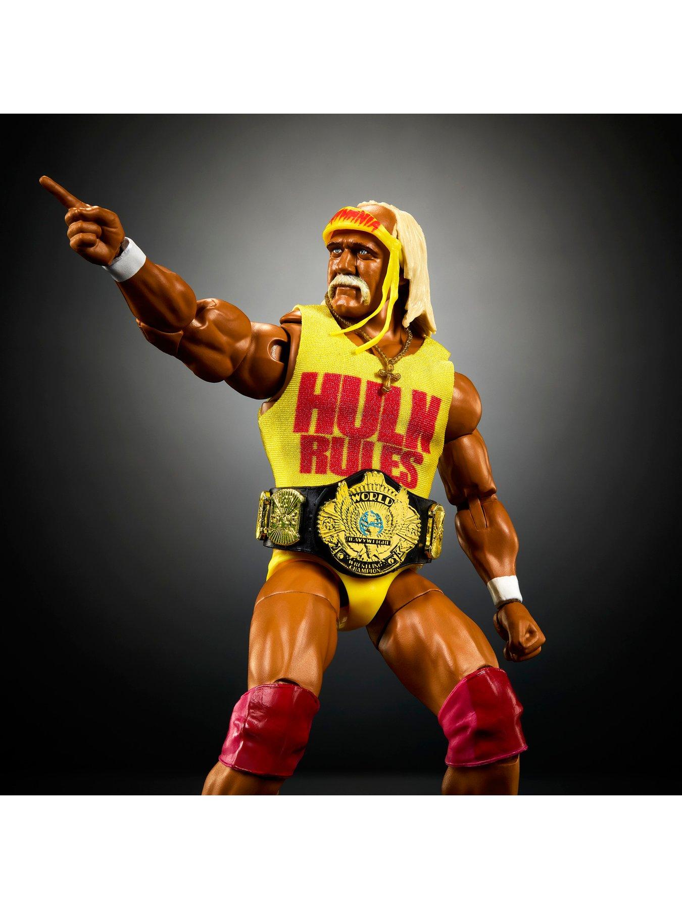 Image 5 of 7 of WWE WWE Ultimate Edition Hulk Hogan Action Figure &amp; Accessories Set, 6-inch Collectible