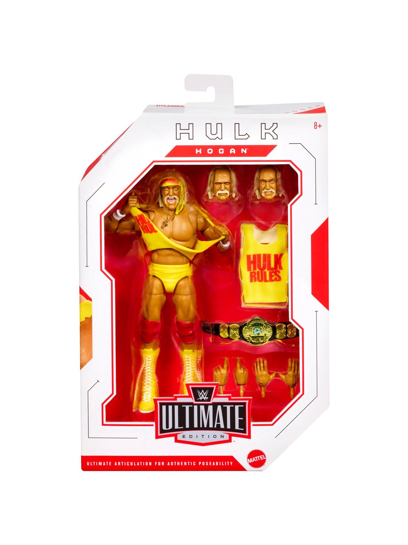 Image 6 of 7 of WWE WWE Ultimate Edition Hulk Hogan Action Figure &amp; Accessories Set, 6-inch Collectible