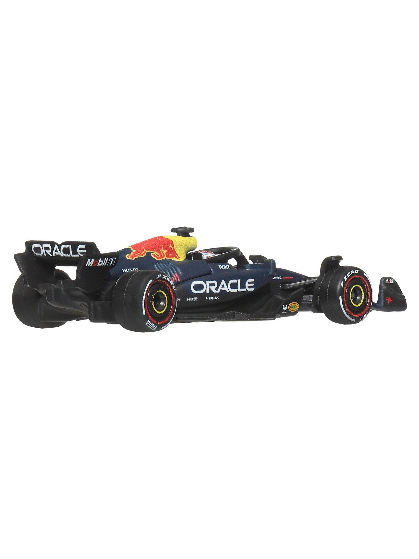 Image 2 of 6 of Hot Wheels 1:64 Scale Premium Die-Cast Oracle Red Bull Racing &ndash; Max Verstappen #1 Formula 1 Collectible Toy Race Car