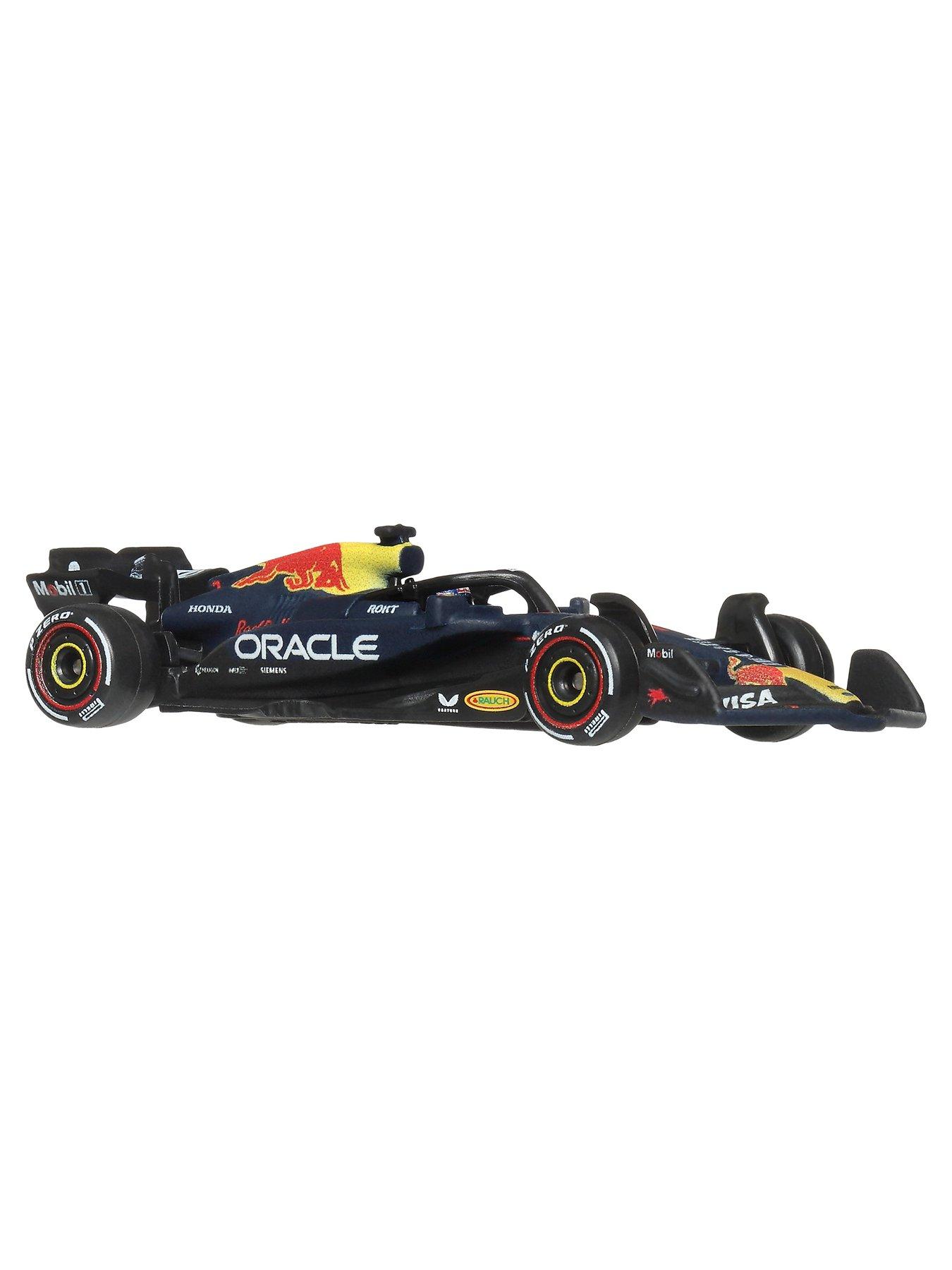 Image 3 of 6 of Hot Wheels 1:64 Scale Premium Die-Cast Oracle Red Bull Racing &ndash; Max Verstappen #1 Formula 1 Collectible Toy Race Car