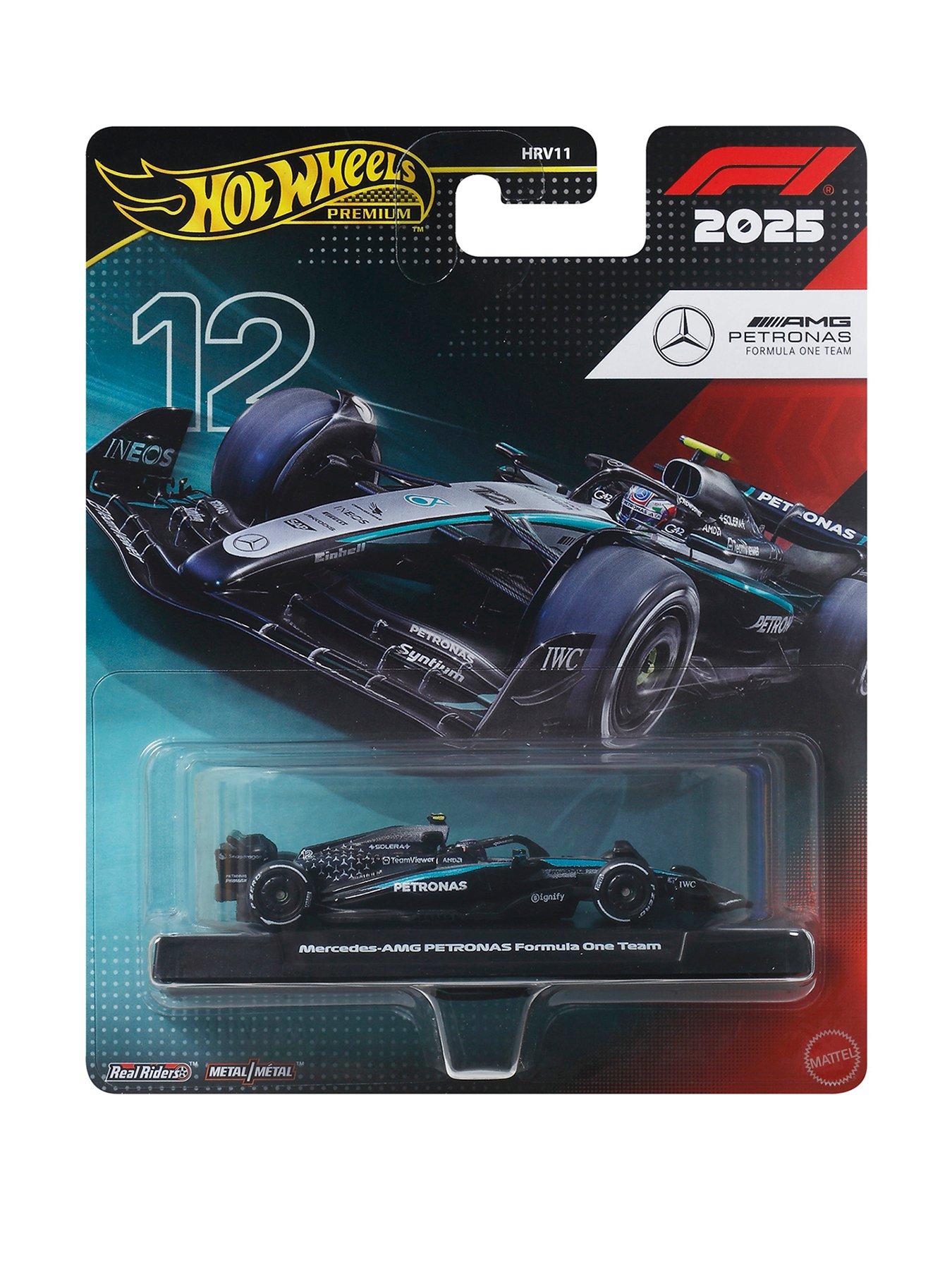 Image 1 of 4 of Hot Wheels Race Singles - Mercedes Benz Kimi Antonelli #12