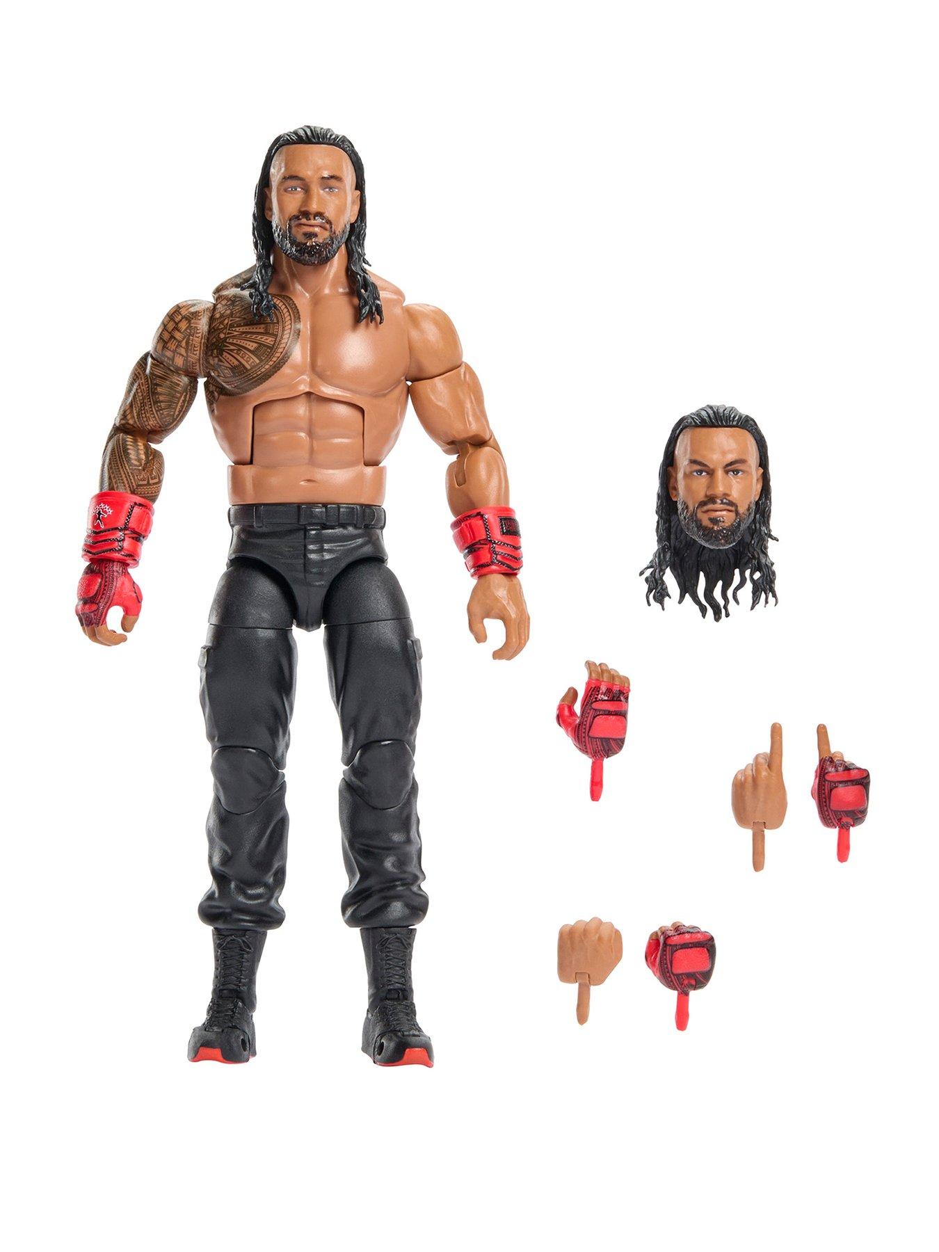 WWE WWE Elite Collection Top Picks Roman Reigns Action Figure  &  Accessories, 6-inch Collectible Set (Styles May Vary)