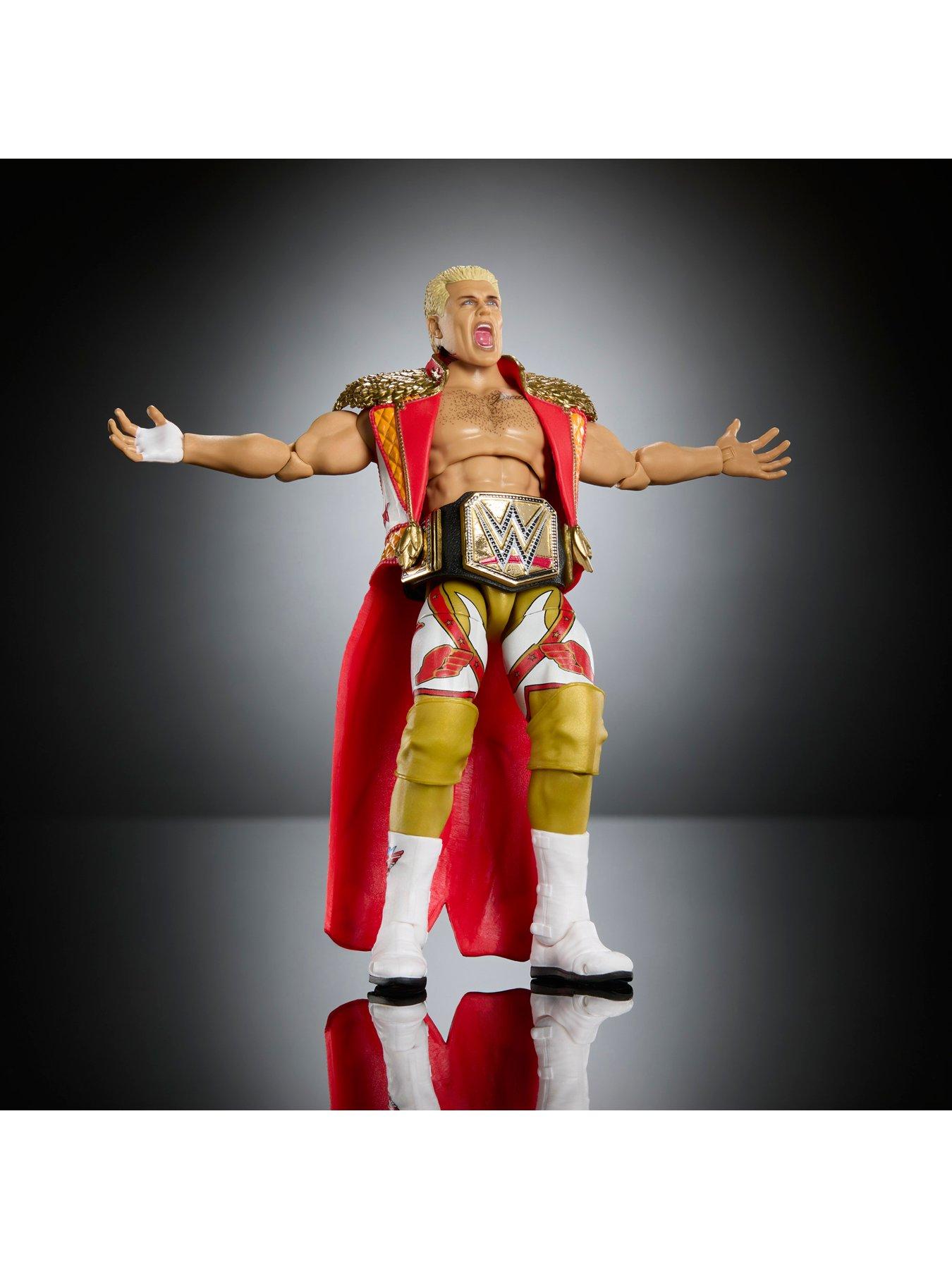Image 2 of 7 of WWE WWE Ultimate Edition Cody Rhodes Action Figure &amp; Accessories Set, 6-inch Collectible Superstar