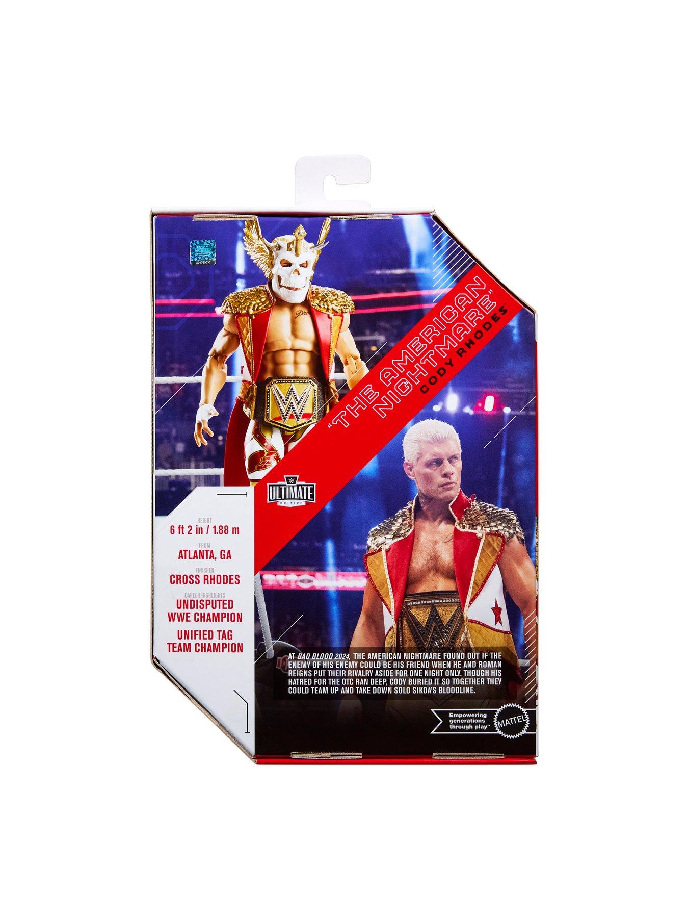 Image 7 of 7 of WWE WWE Ultimate Edition Cody Rhodes Action Figure &amp; Accessories Set, 6-inch Collectible Superstar
