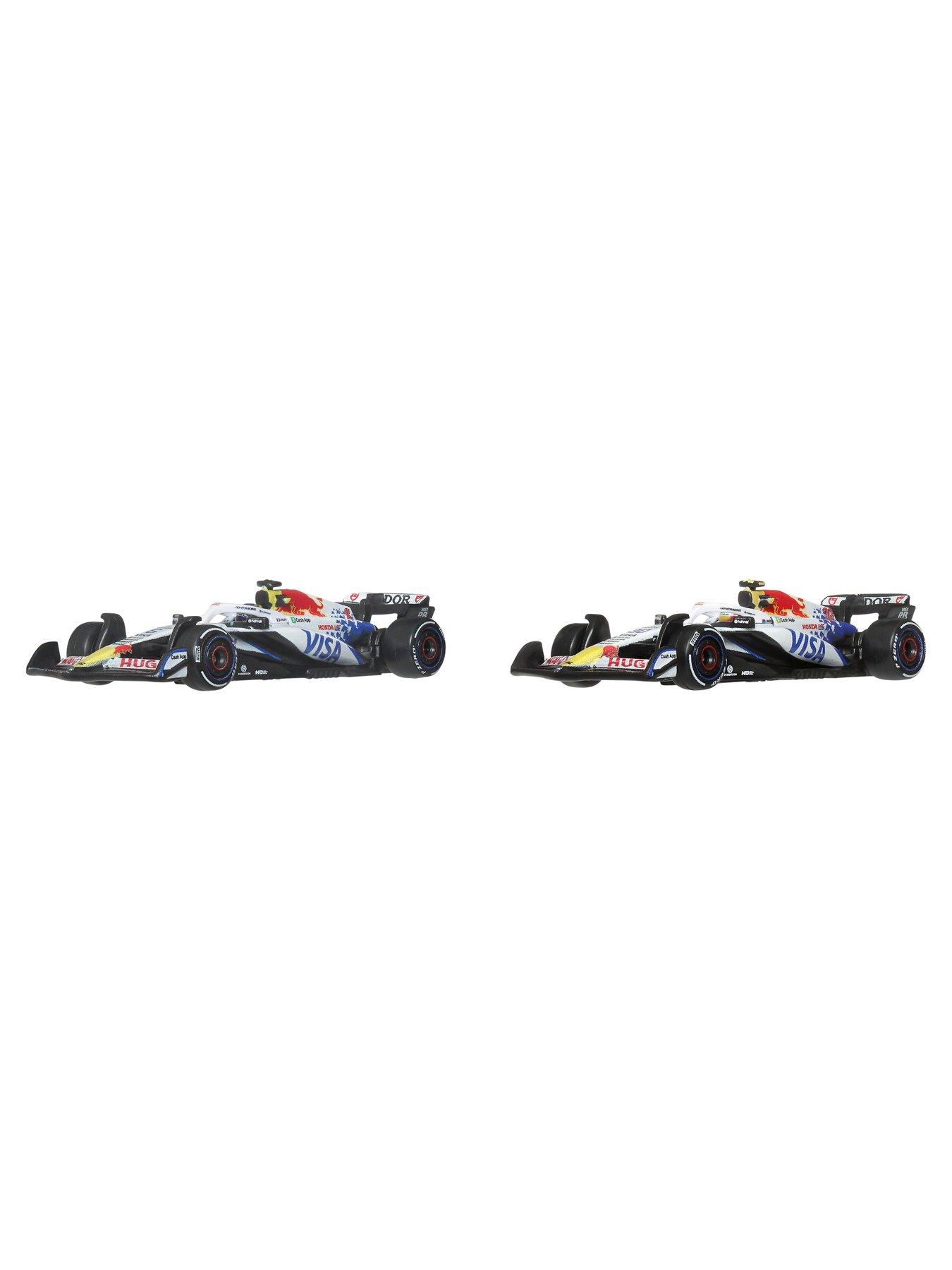 Image 3 of 7 of Hot Wheels VCARB Racing Bulls Formula One Team 2-Pack with Isack Hadjar &amp; Liam Lawson Racecars