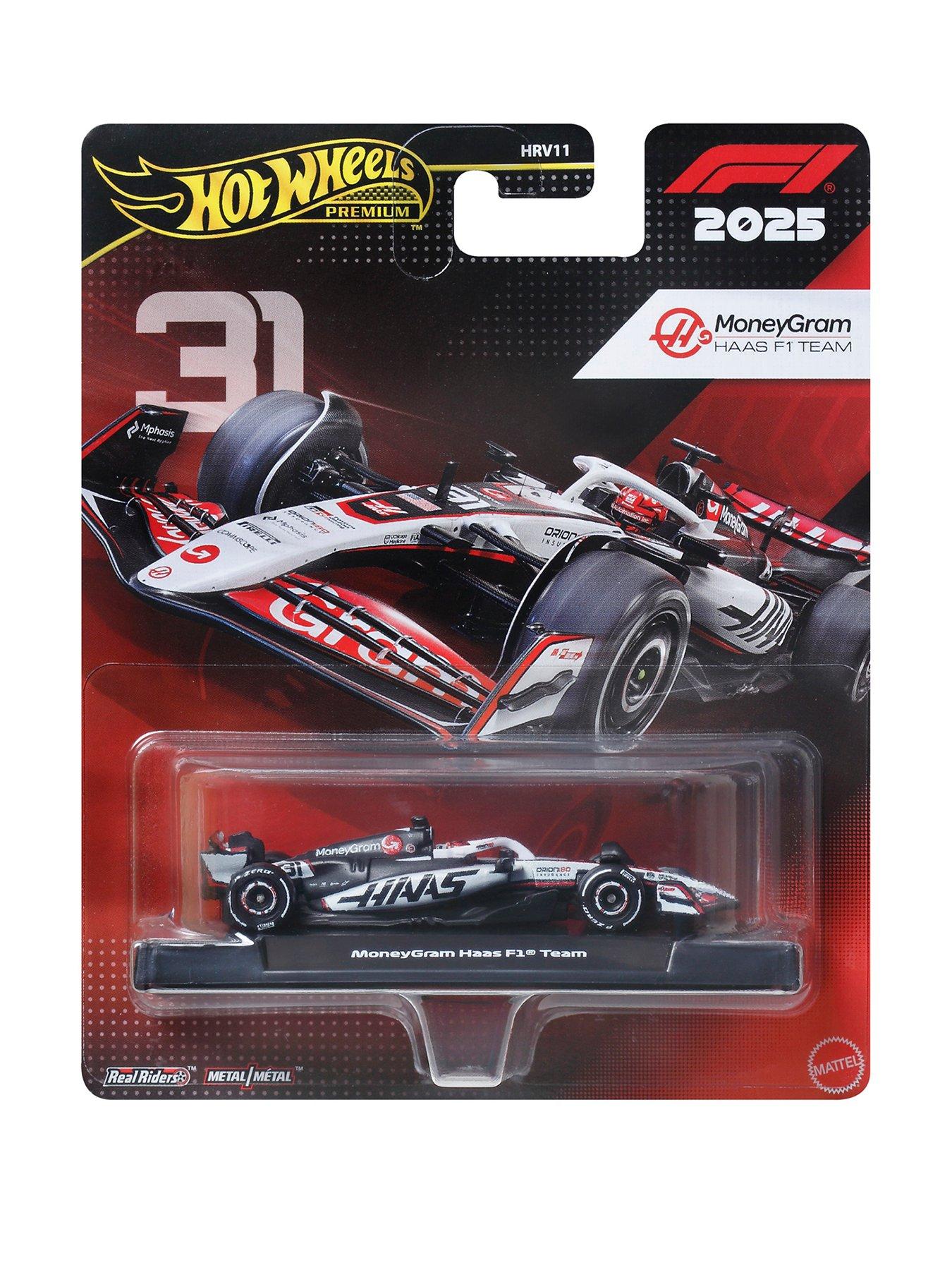 Hot Wheels 1:64 Scale Premium Die-Cast Formula 1 – HAAS Esteban Ocon #31 Collectible Toy Race Car