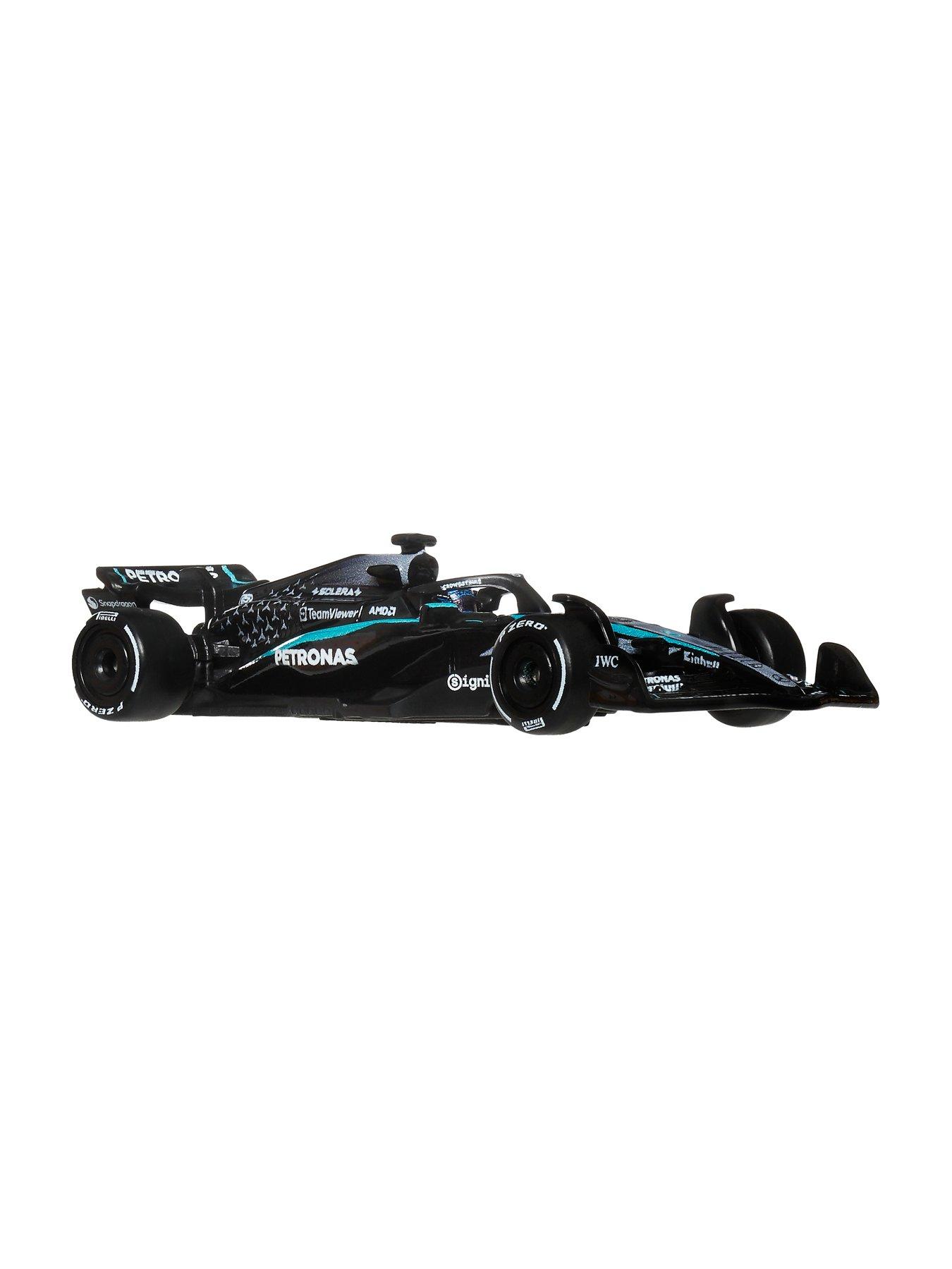Image 3 of 6 of Hot Wheels 1:64 Scale Premium Die-Cast Formula 1 - Mercedes Benz George Russel #63 Collectible Toy Race Car