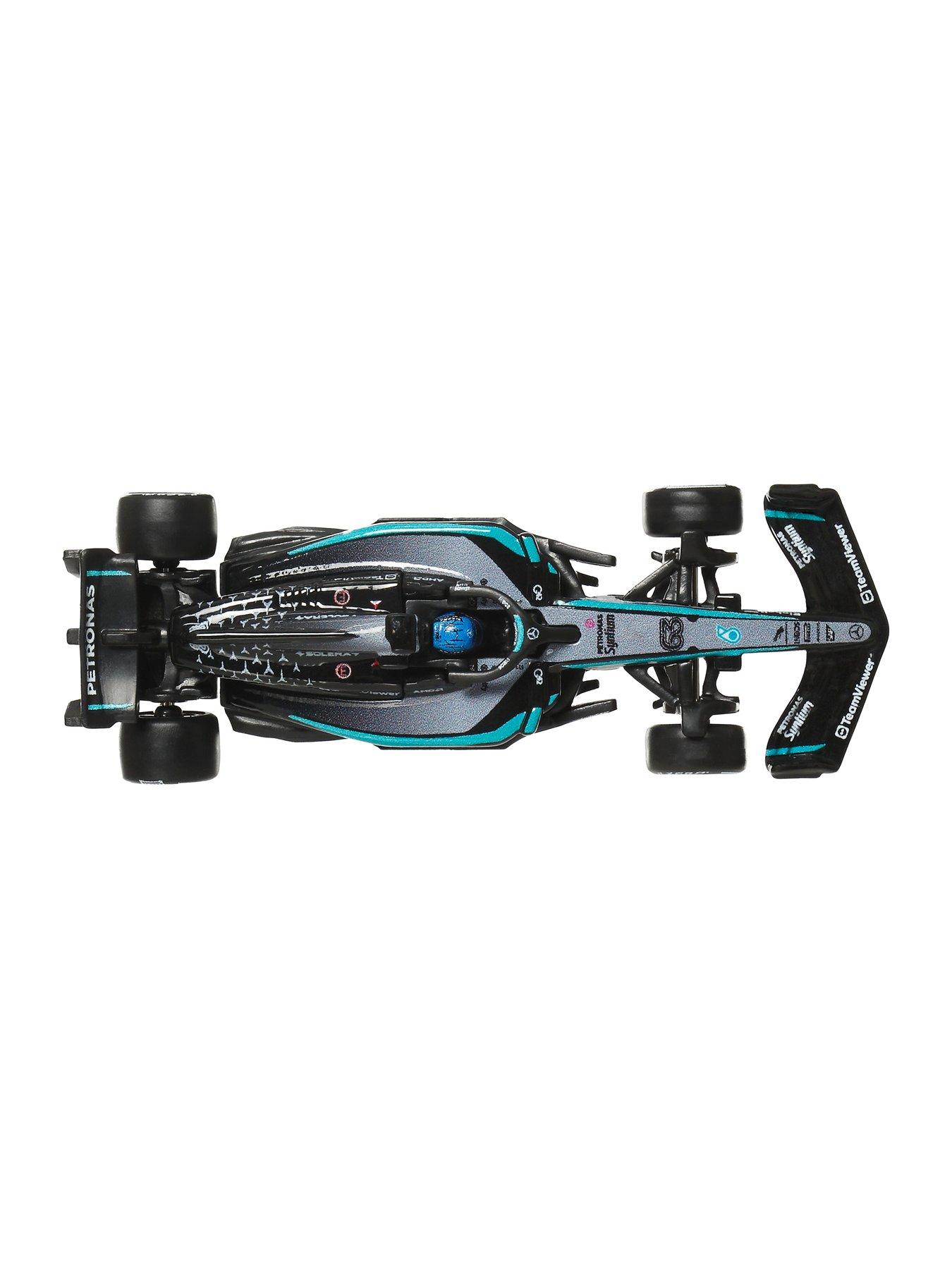 Image 5 of 6 of Hot Wheels 1:64 Scale Premium Die-Cast Formula 1 - Mercedes Benz George Russel #63 Collectible Toy Race Car
