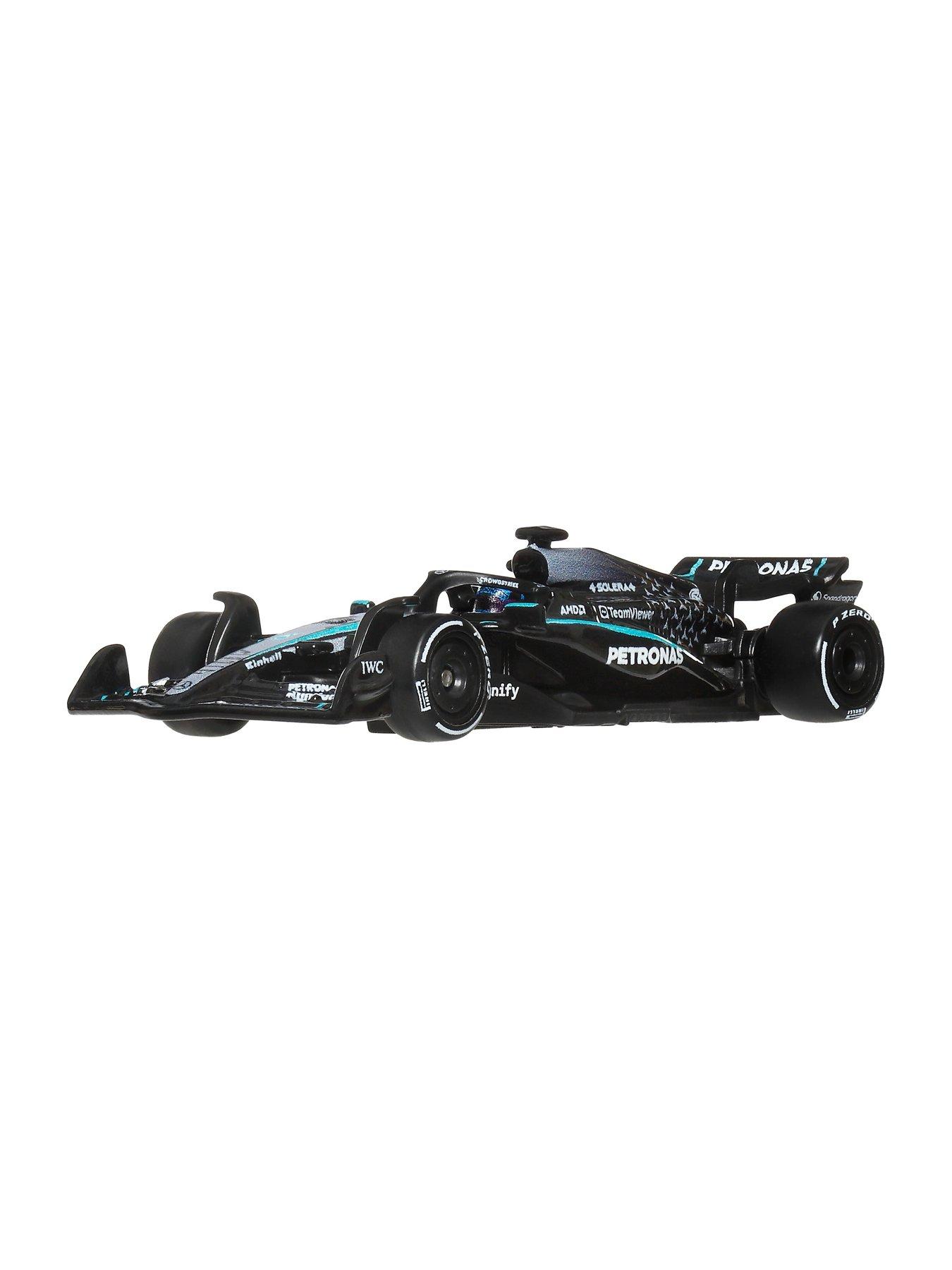 Image 6 of 6 of Hot Wheels 1:64 Scale Premium Die-Cast Formula 1 - Mercedes Benz George Russel #63 Collectible Toy Race Car