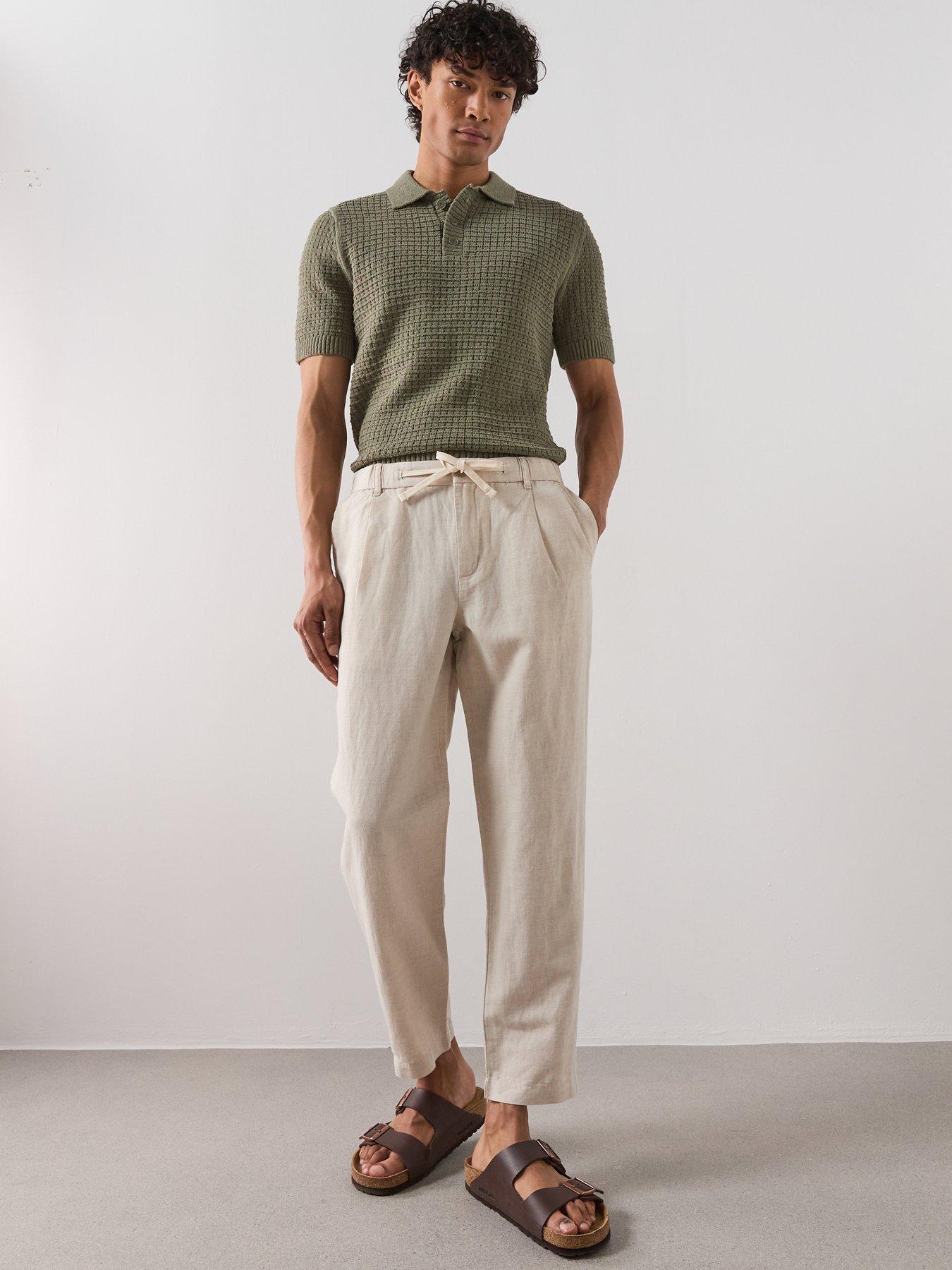 Image 3 of 6 of Mango Mango Samos Short Sleeve Knitted Polo Shirt