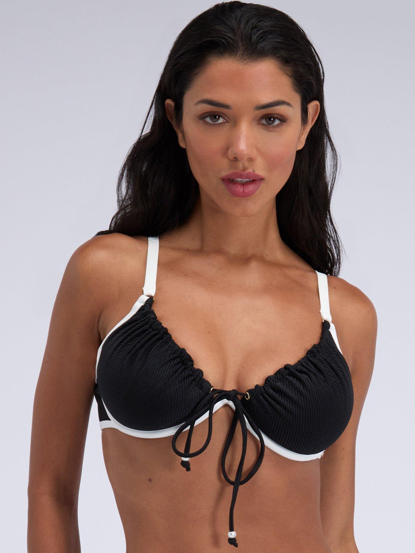boux-avenue-ibiza-piped-plunge-bikini-top-blackfront