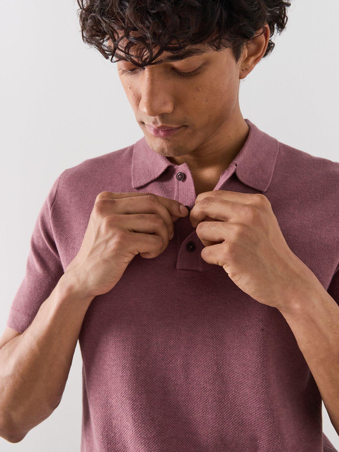 Image 4 of 5 of Mango Mango Andrew Short Sleeve Polo Shirt