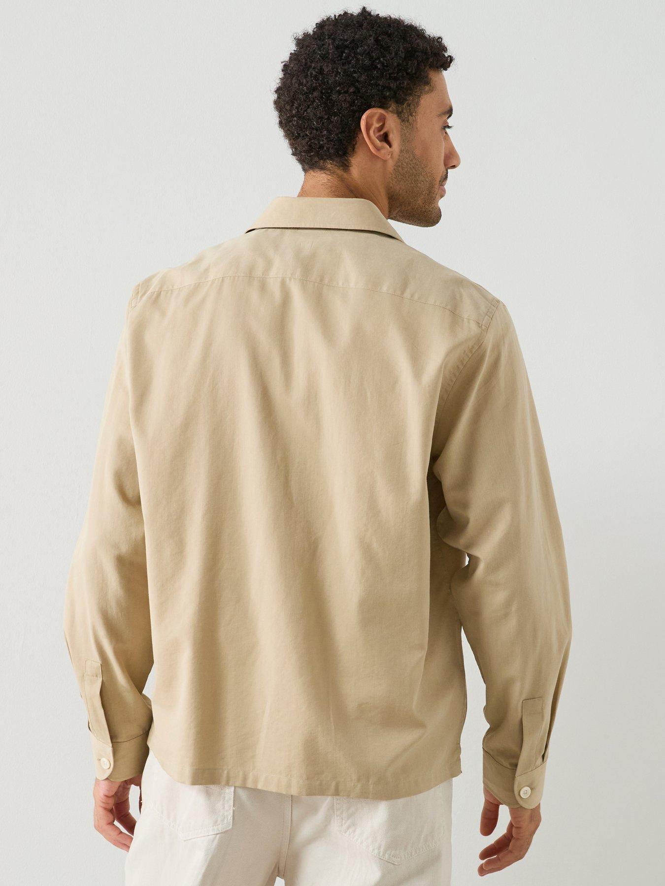 mango-salar-jacket-beigestillFront